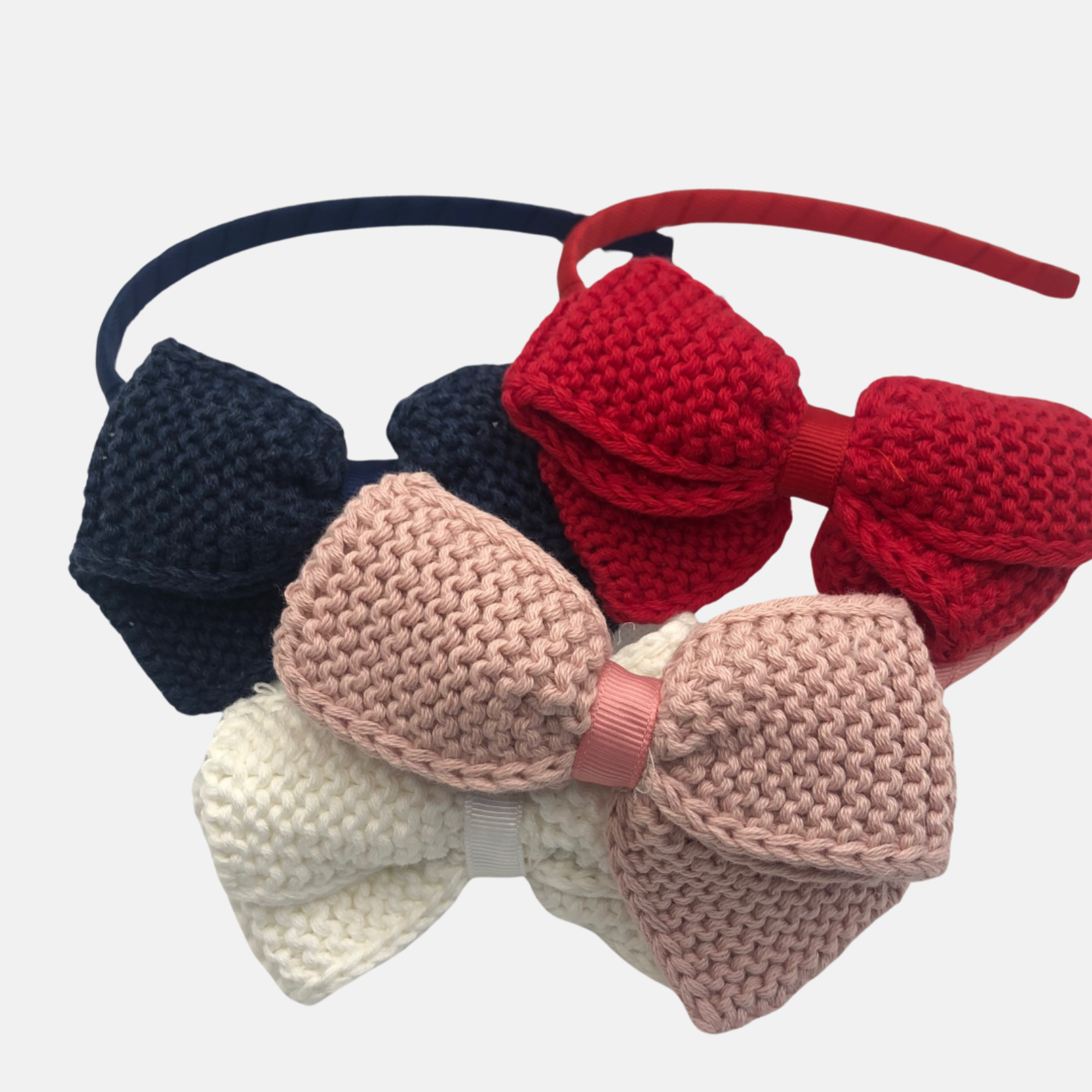 Diadema lazo punto bobo