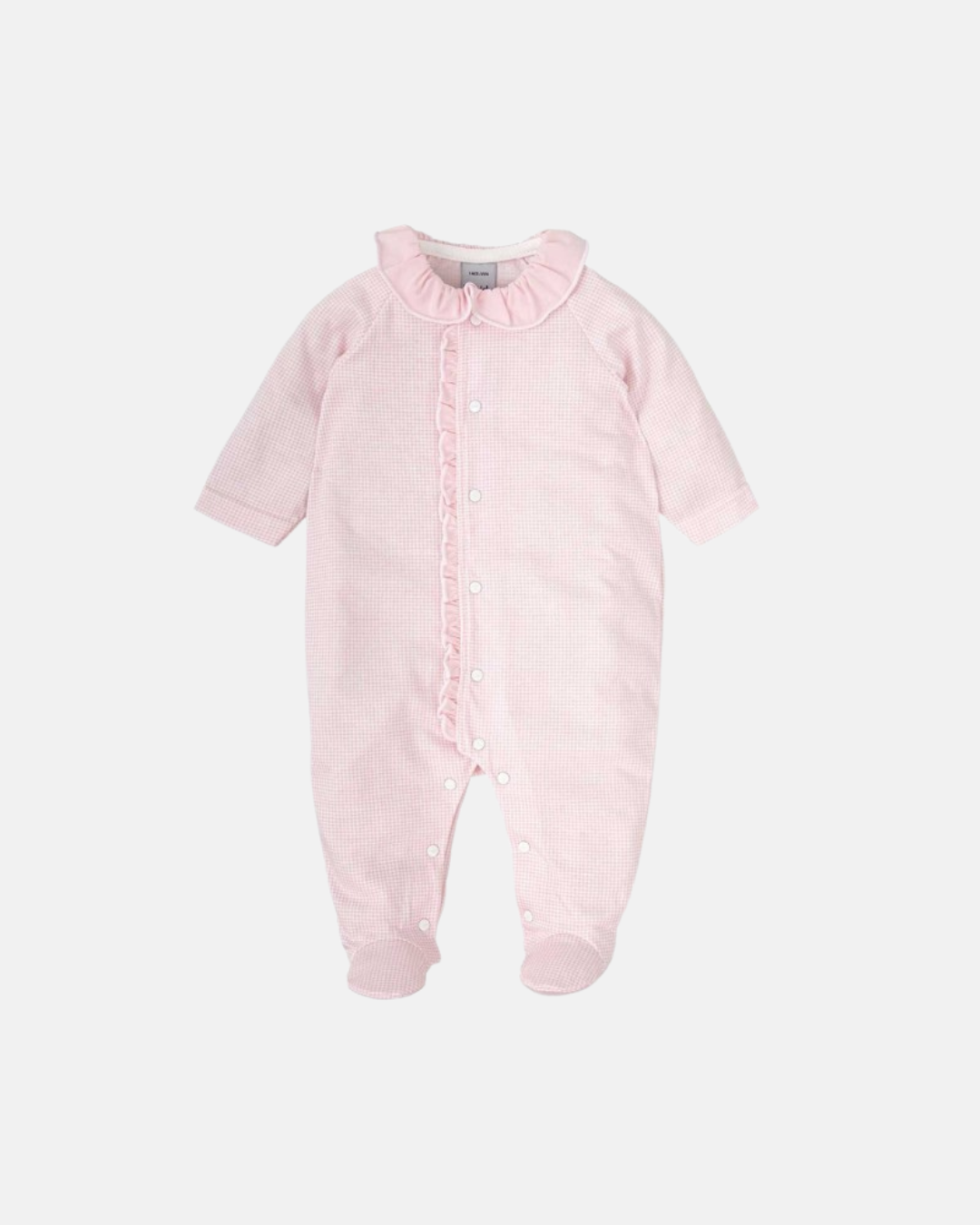 Pijama cuadritos rosa