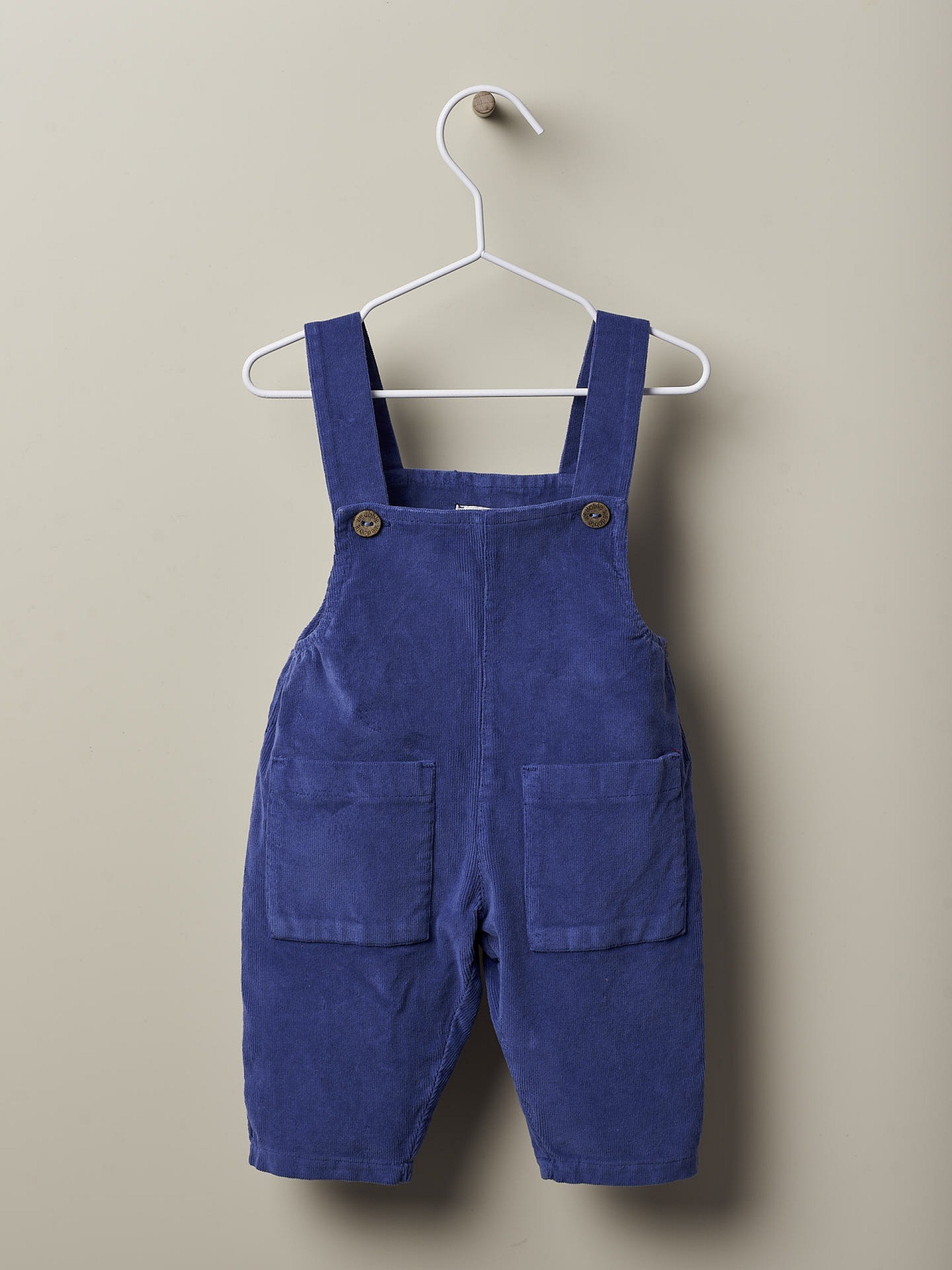 W corduroy overalls