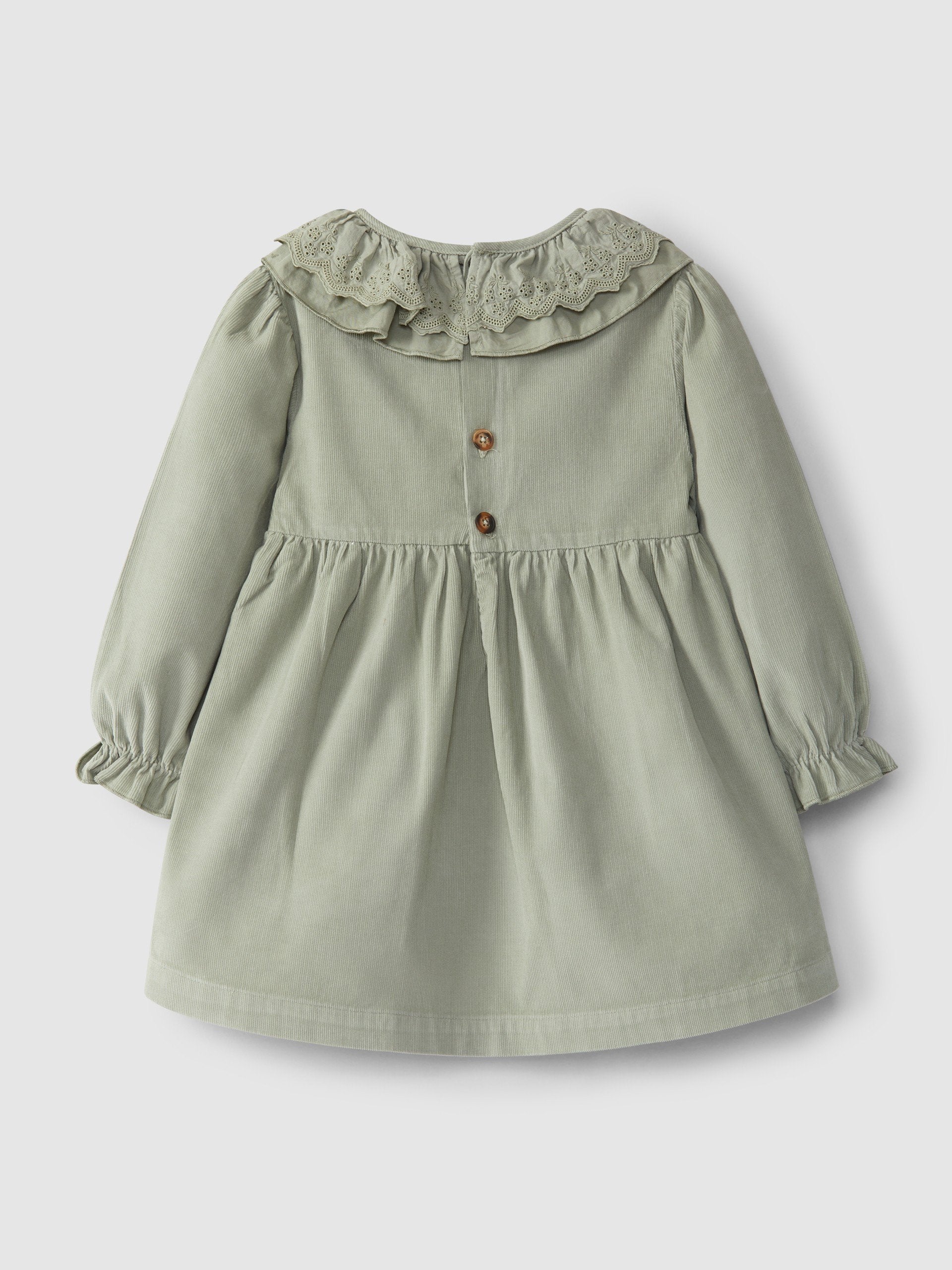 Khaki Corduroy Dress
