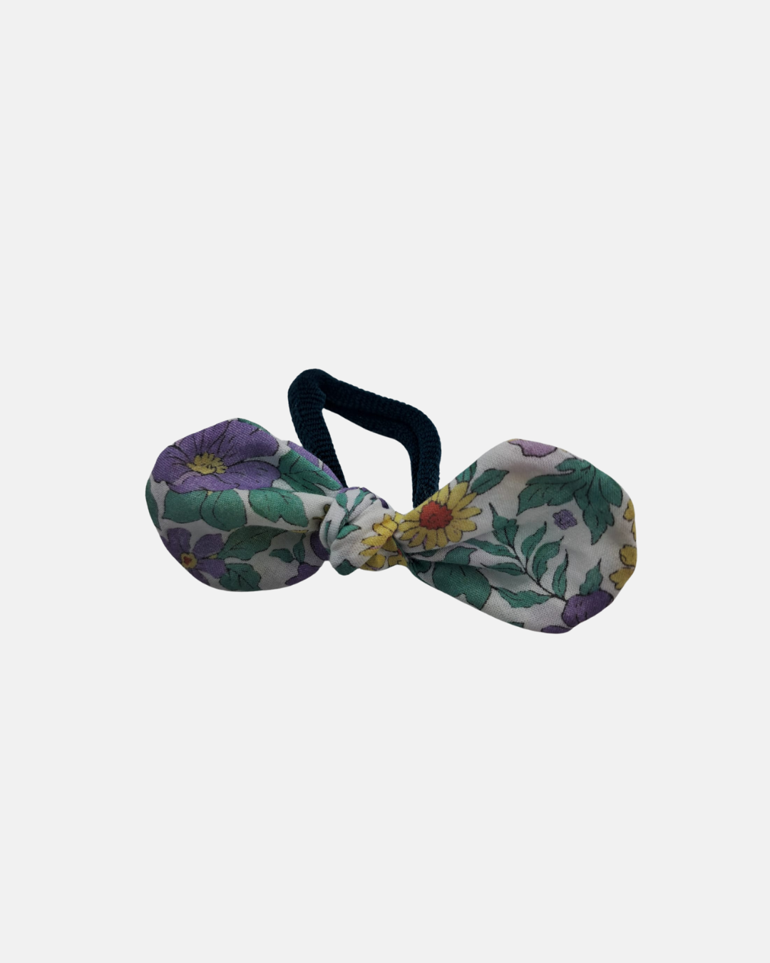 Pinza lazo nudo mini florecitas