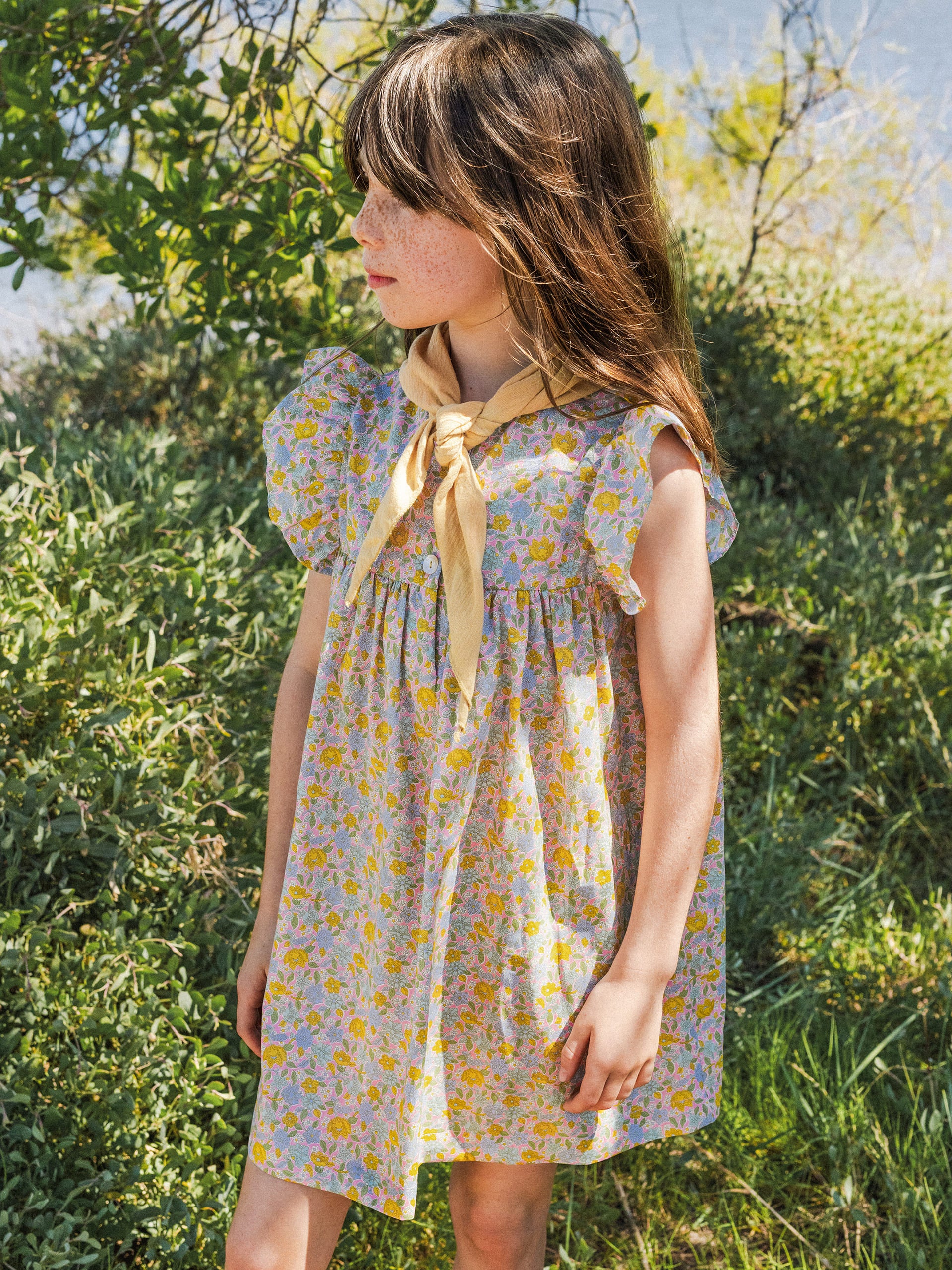 Vestido flores liberty