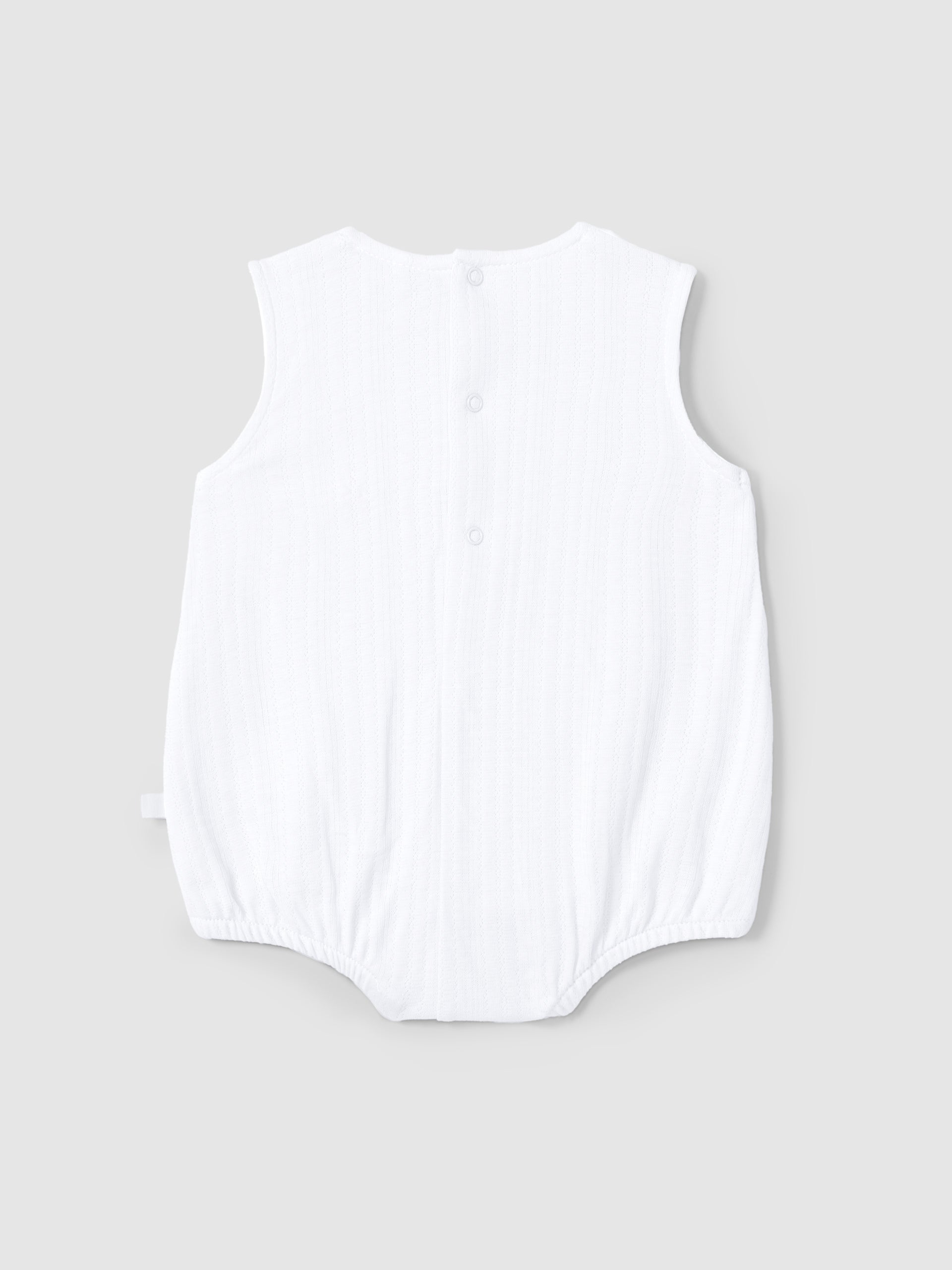 Ranita Blanca Sin Mangas