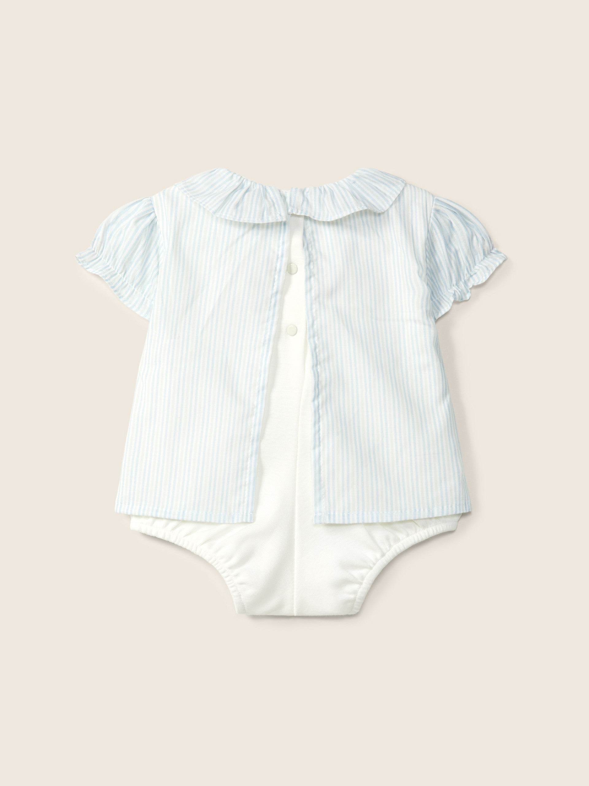 Body Blusa Azul Bebé