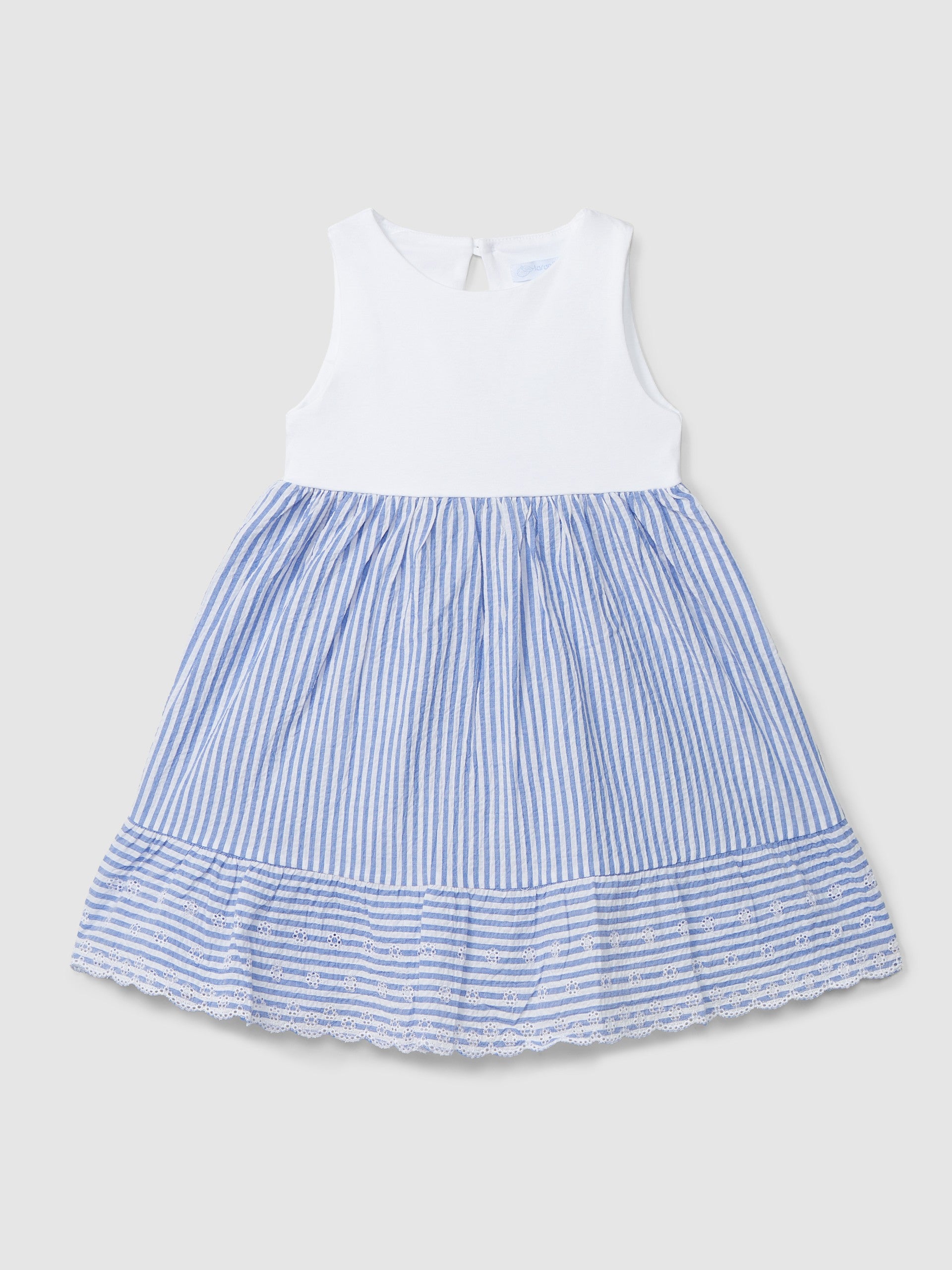 Vestido de Rayas Índigo