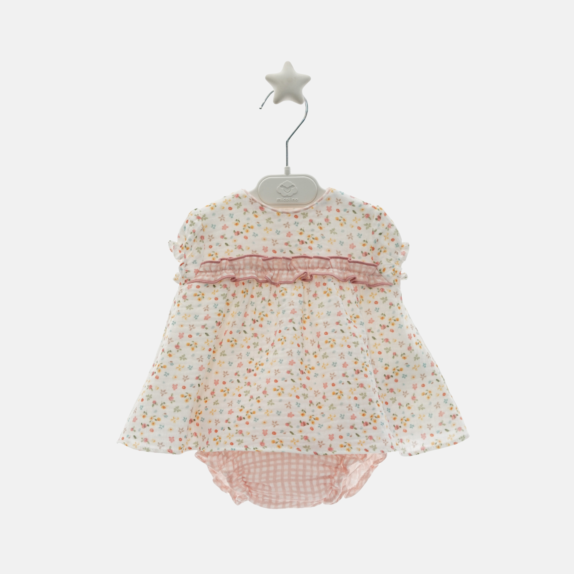 Vestido flores con braguita