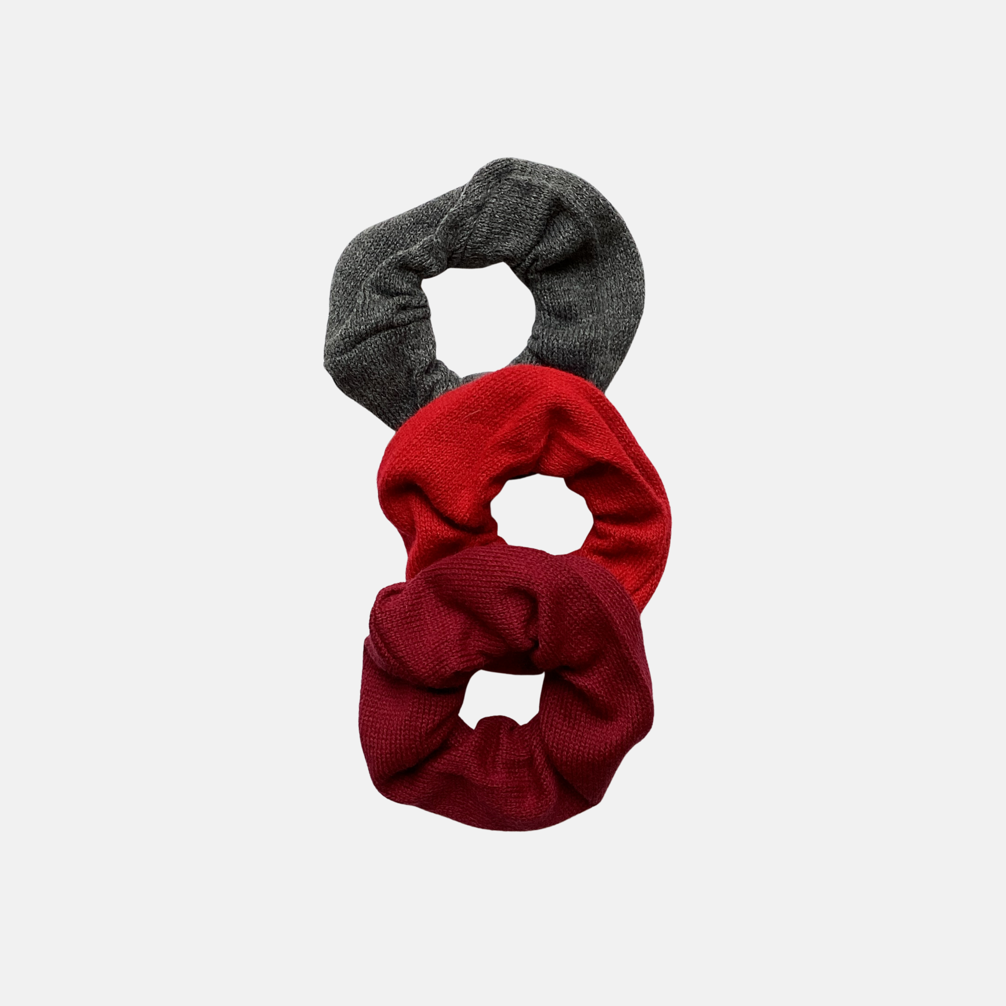 Coletero scrunchie lana