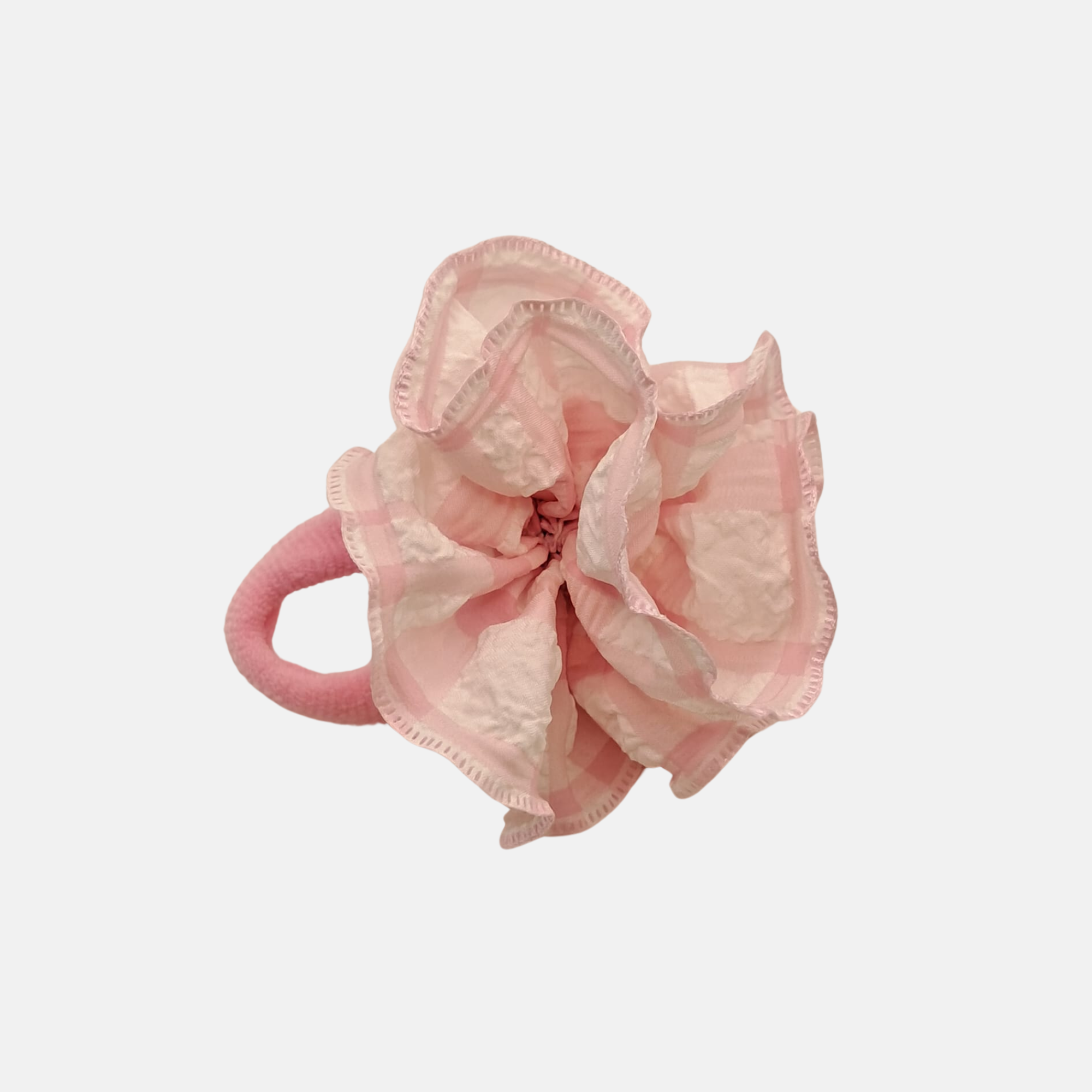 Coletero flor bambula cuadros