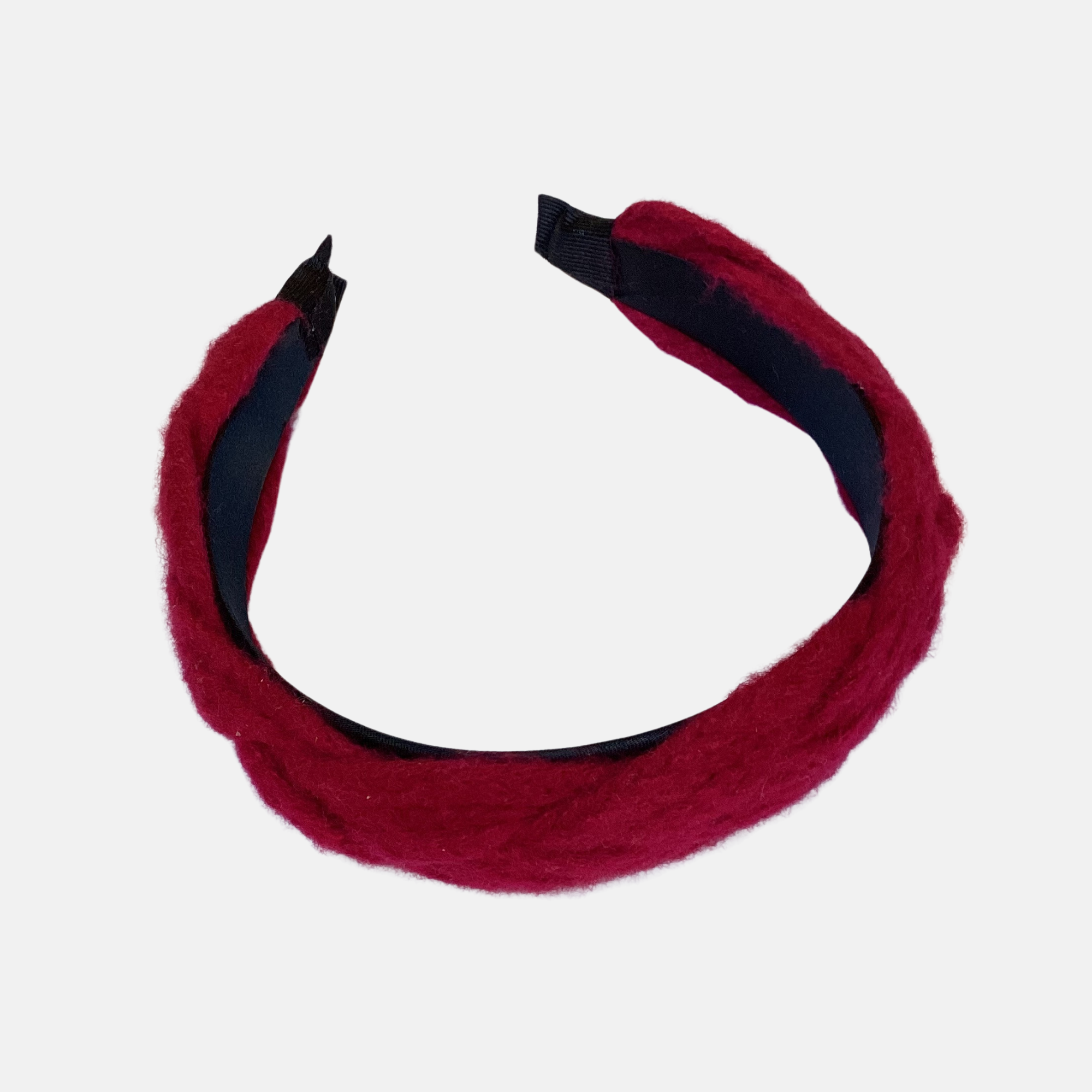 Diadema trenza lana