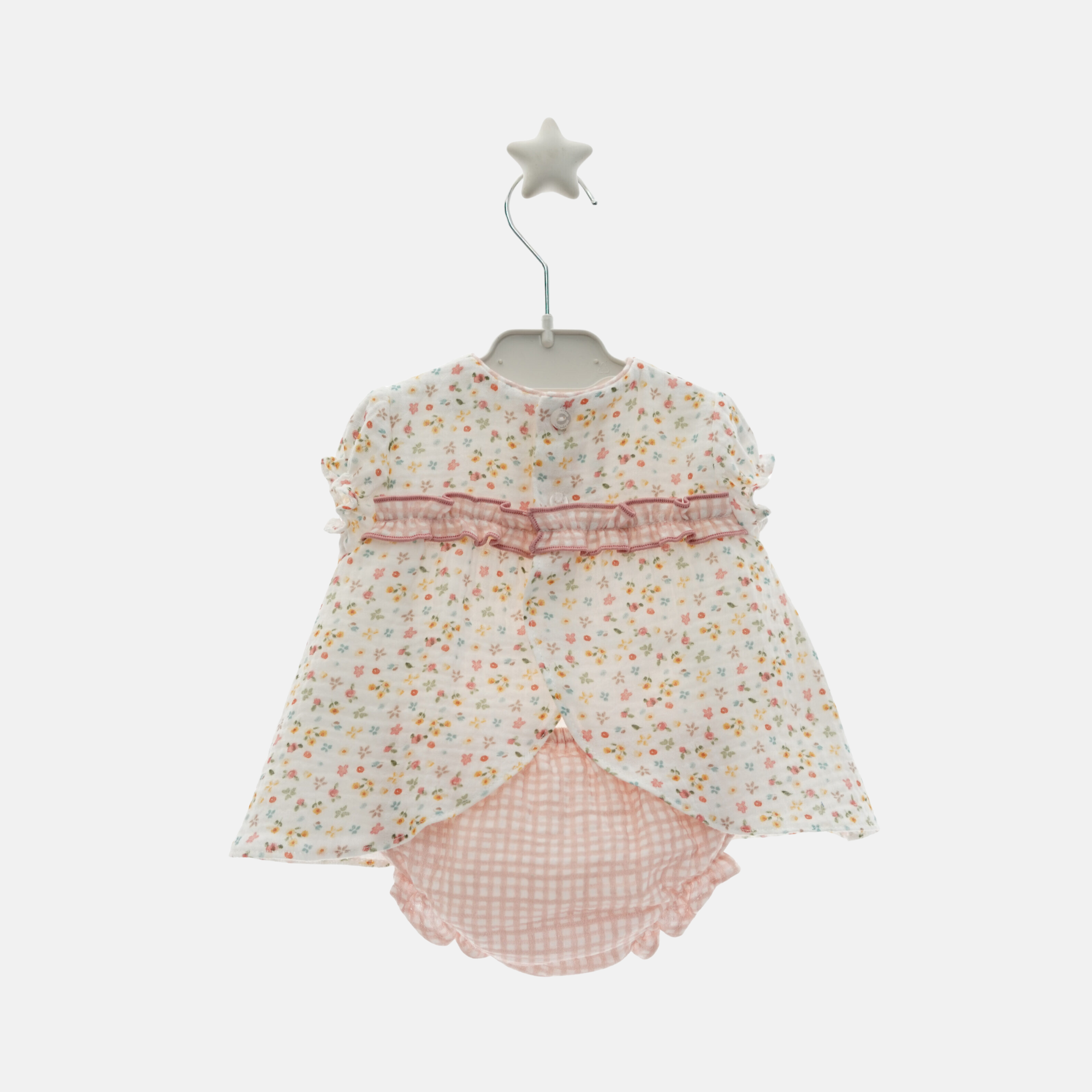 Vestido flores con braguita