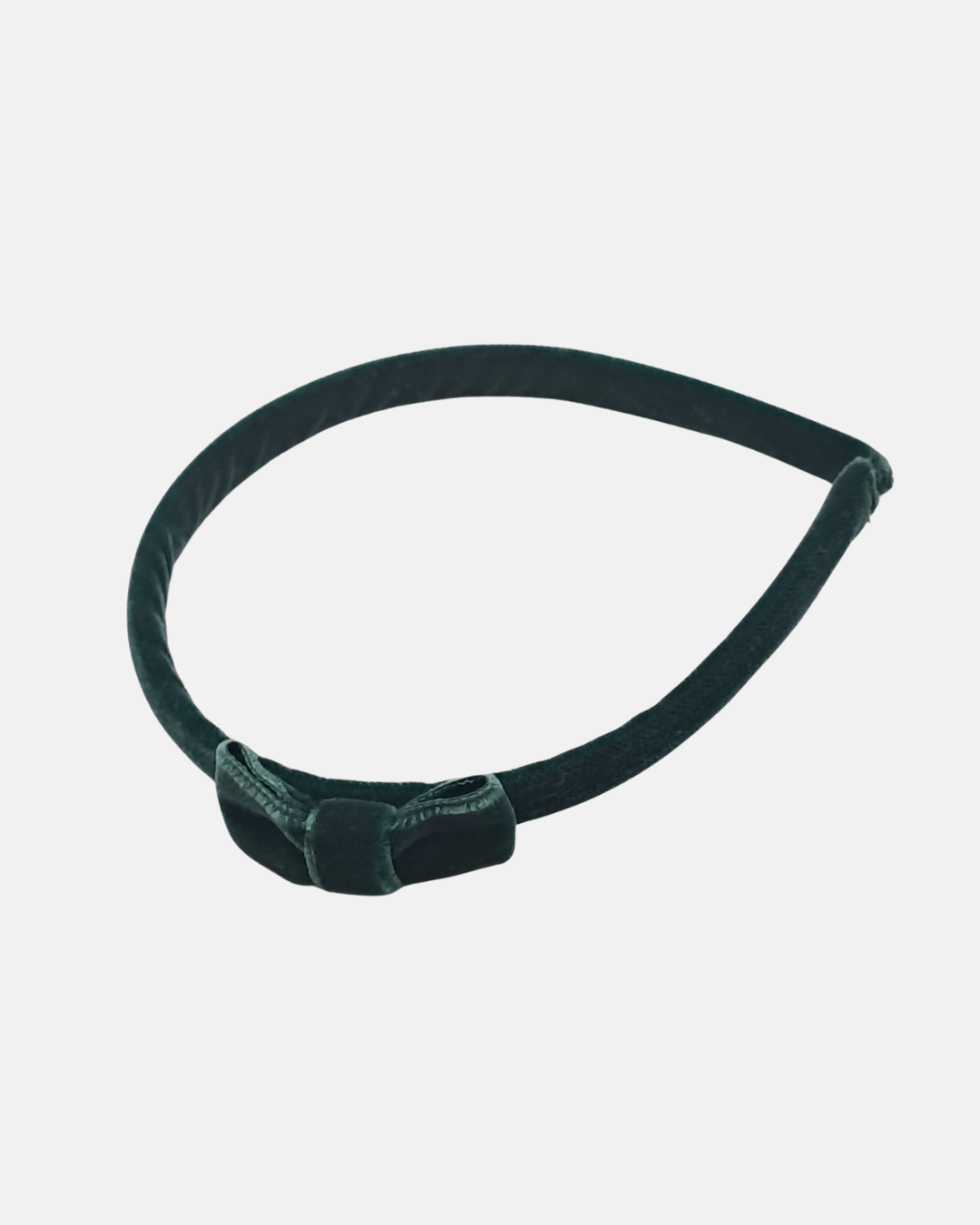 Diadema terciopelo lazo mini