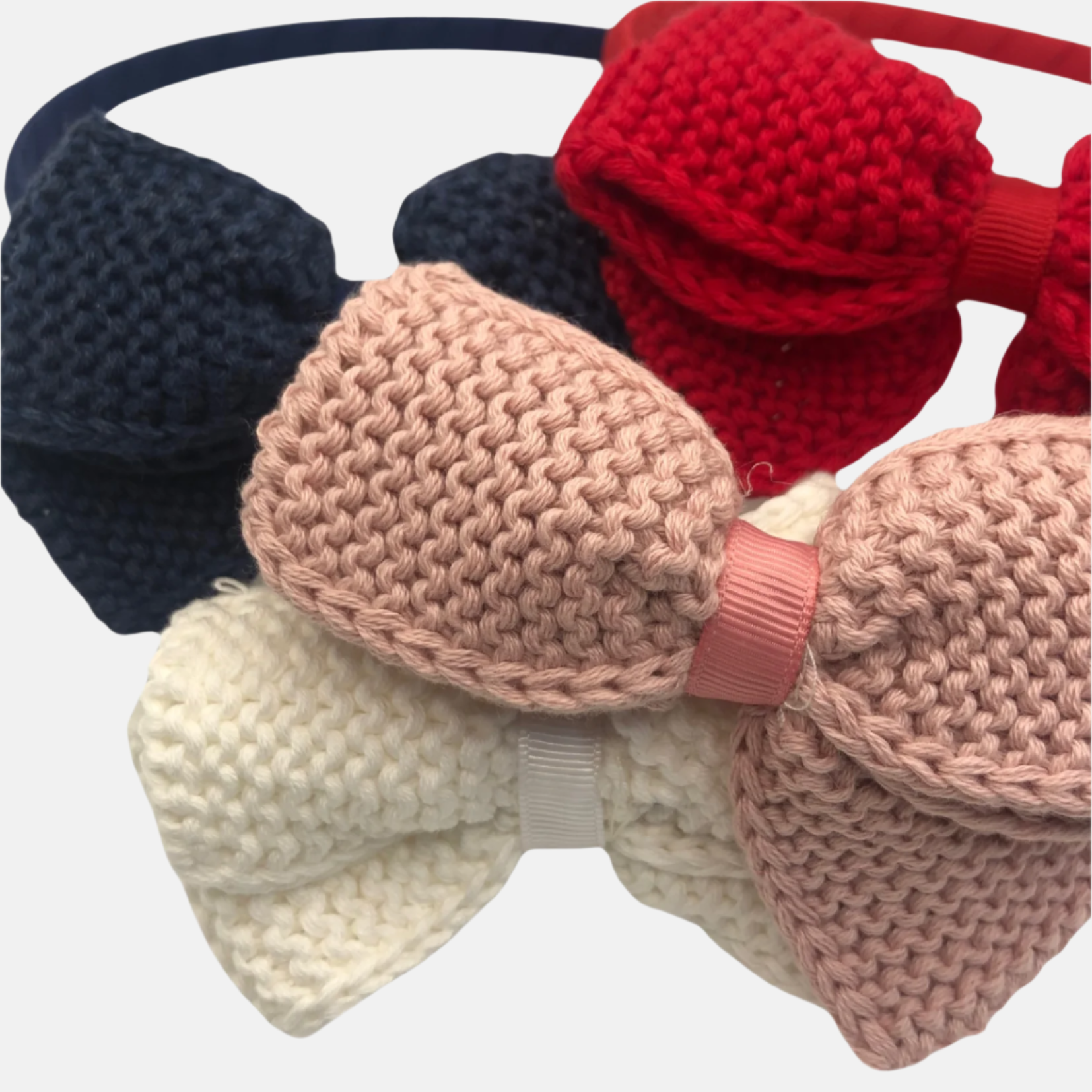 Diadema lazo punto bobo