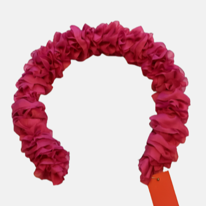 Pleated fantasy headband