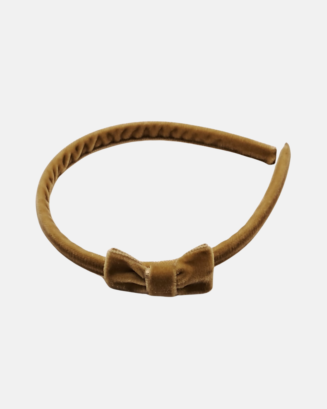 Diadema terciopelo lazo mini