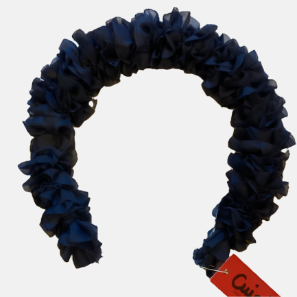 Pleated fantasy headband