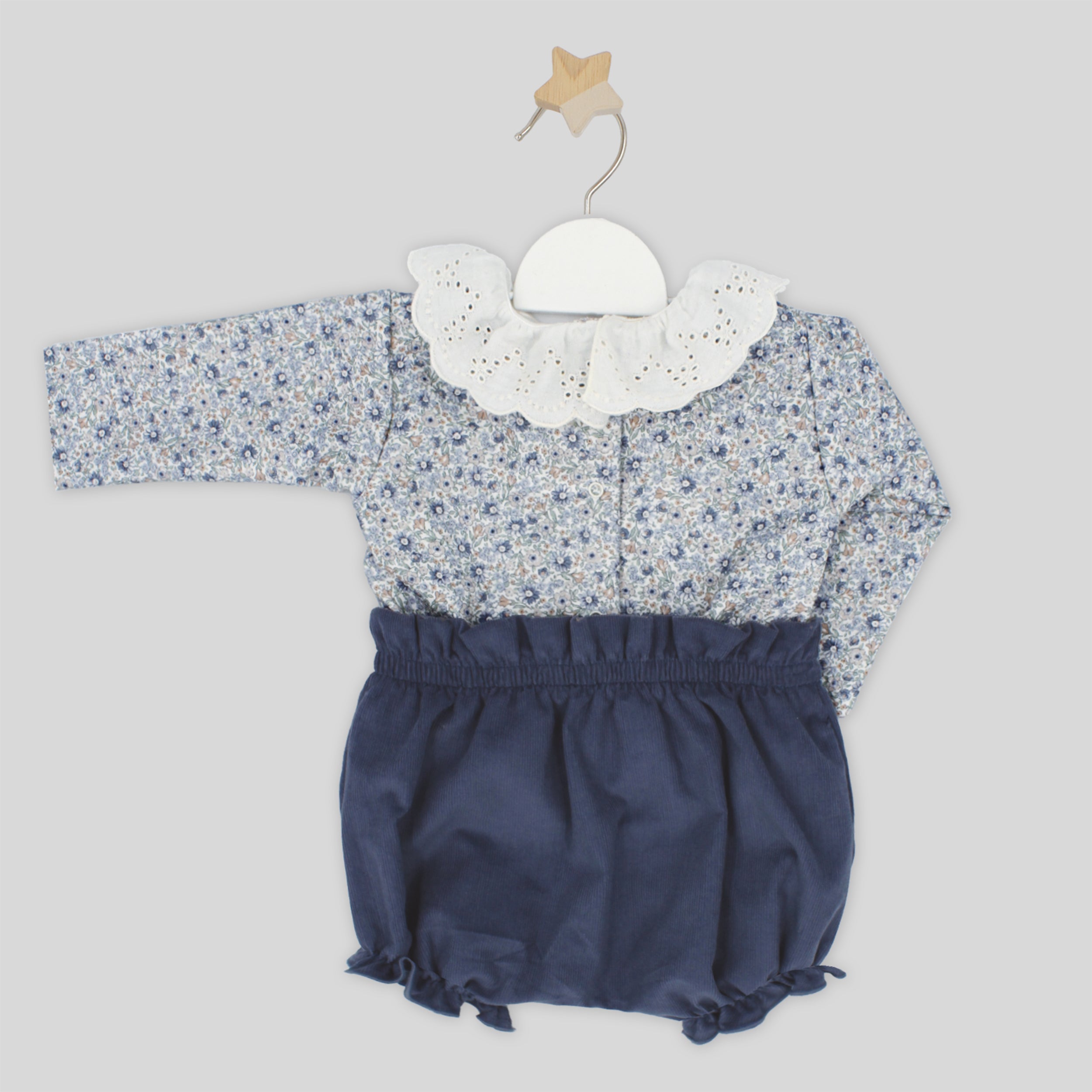 Conjunto Blusa Liberty y Cubre Micropana