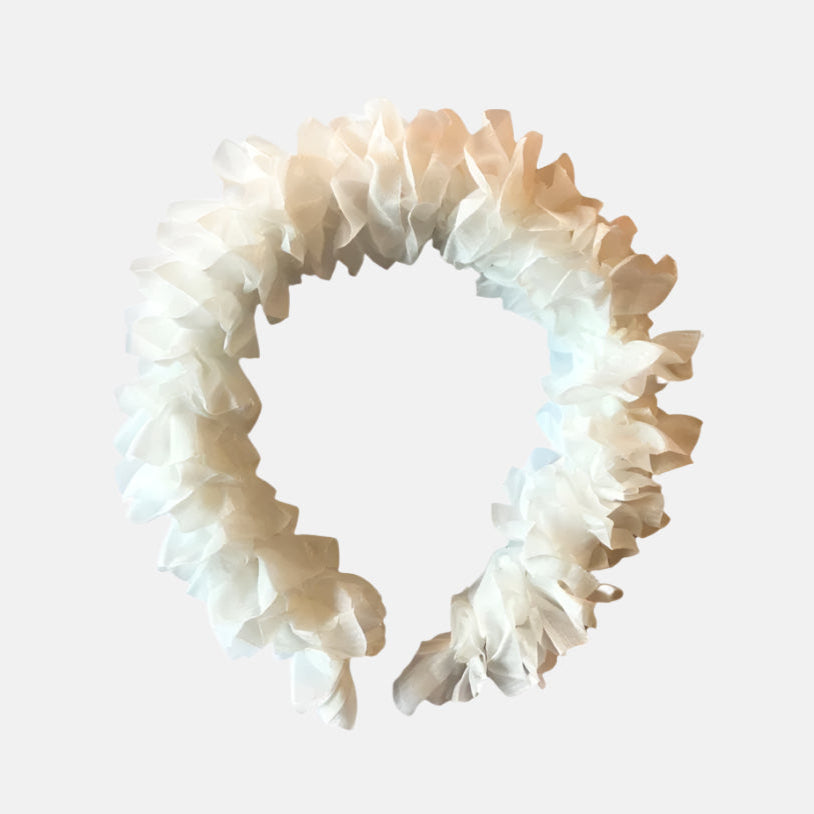 Pleated fantasy headband