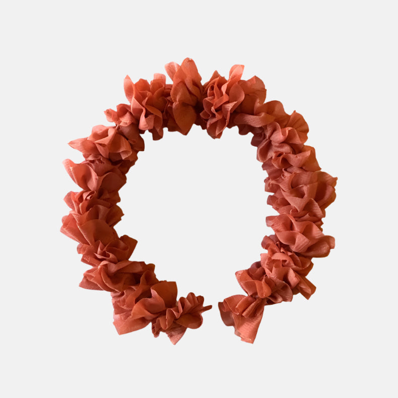Pleated fantasy headband
