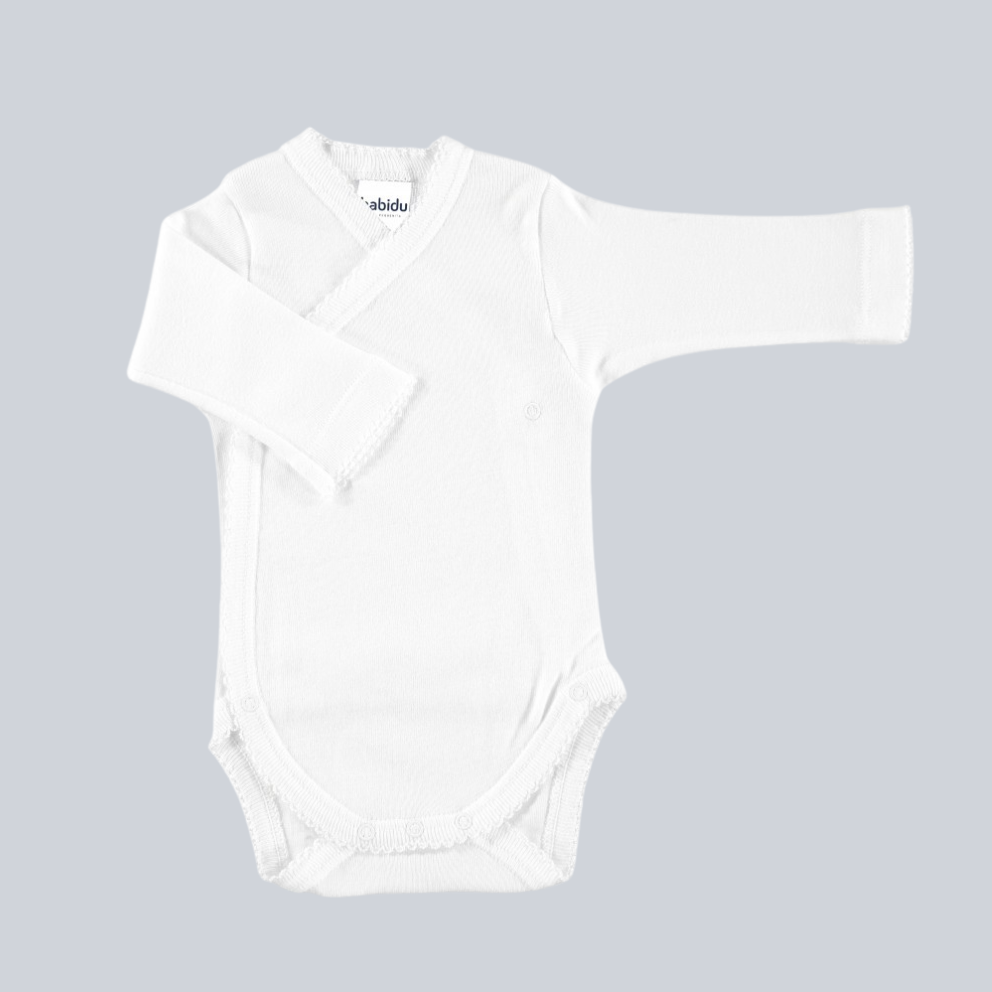 Long sleeve crossover bodysuit