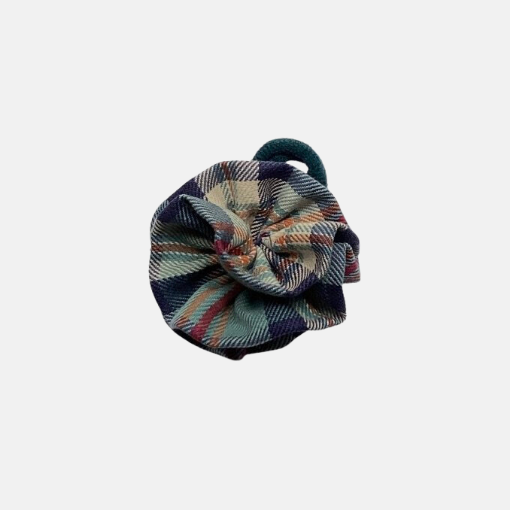 Coletero moña tartan