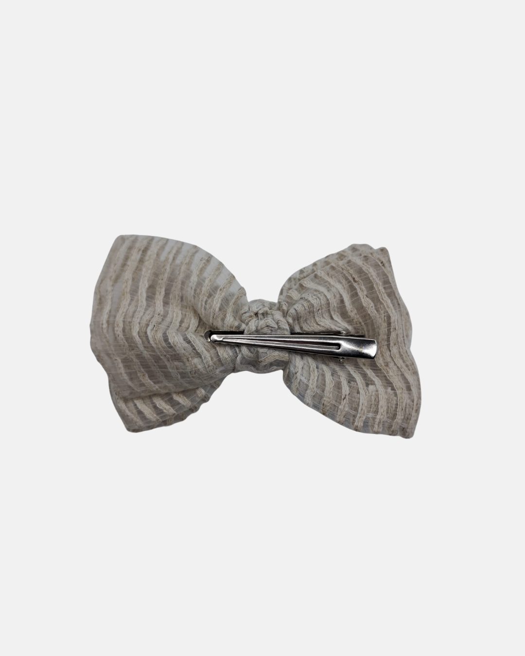 Pinza Lazo organza rayas