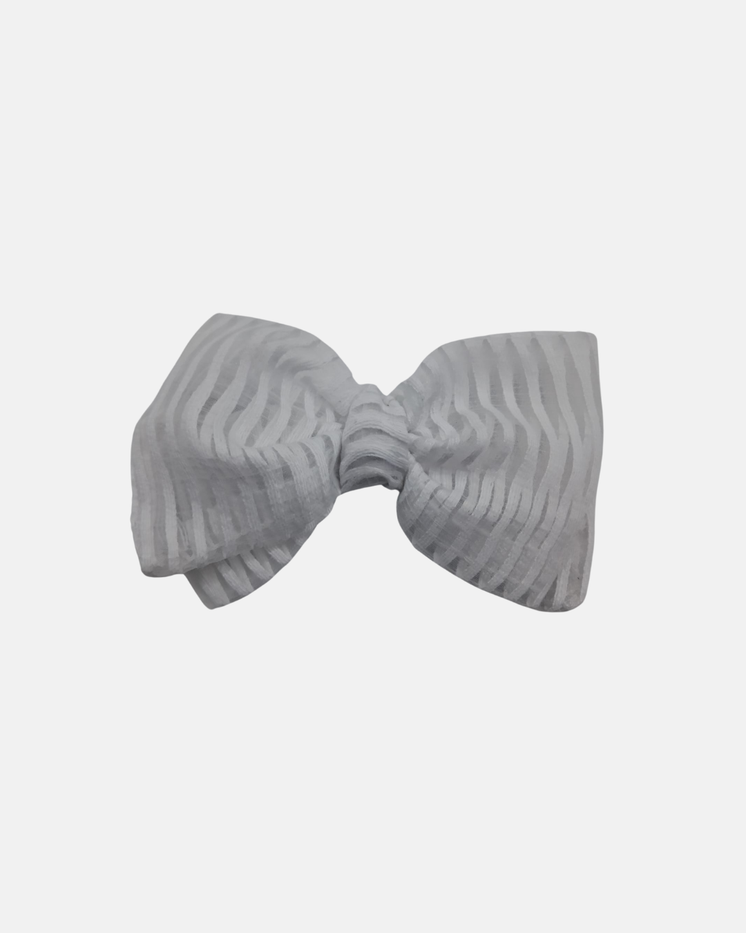 Pinza Lazo organza rayas