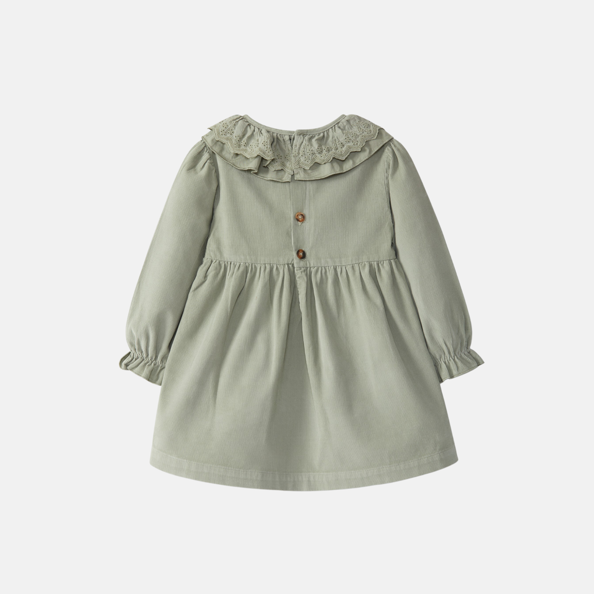 Khaki Corduroy Dress