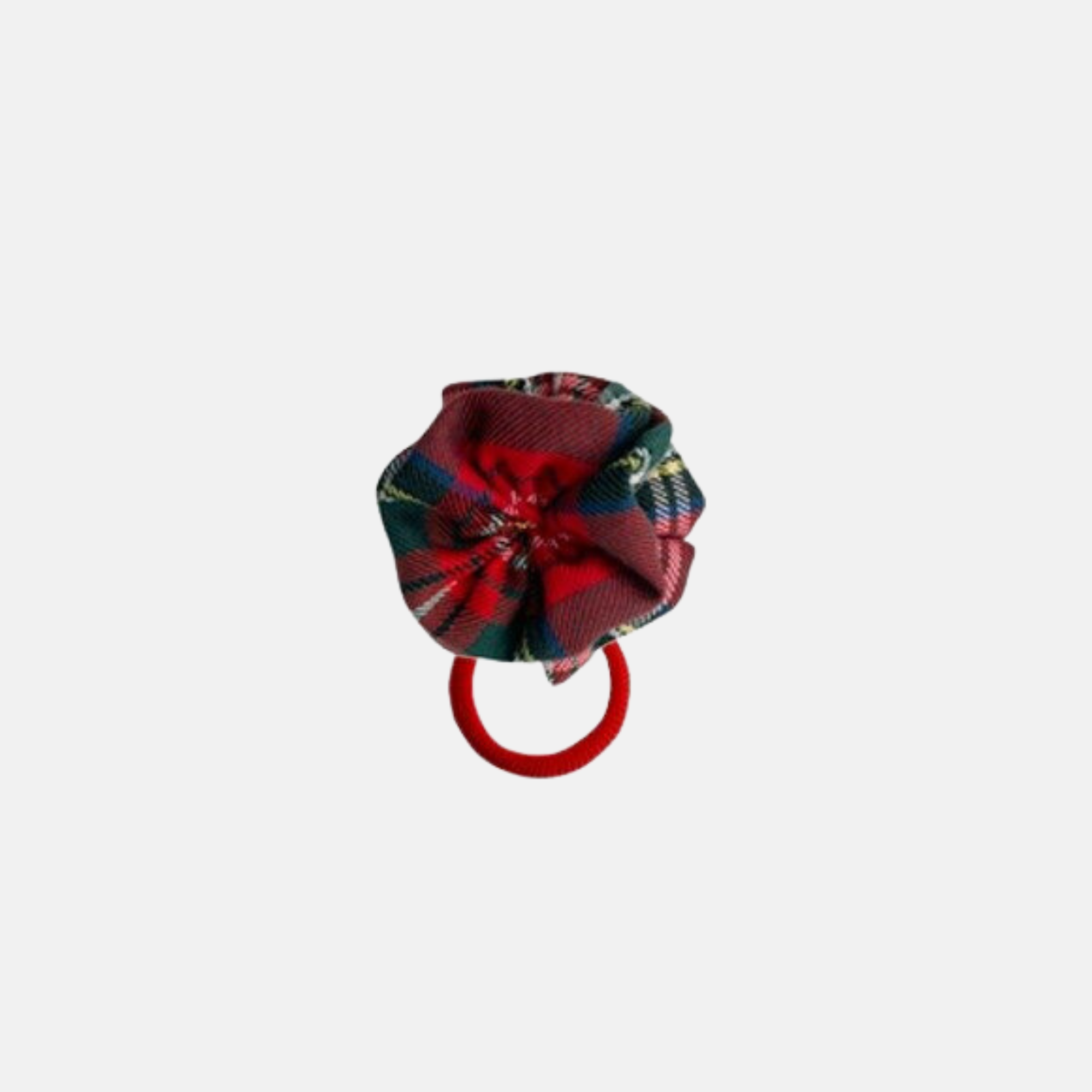 Coletero moña tartan