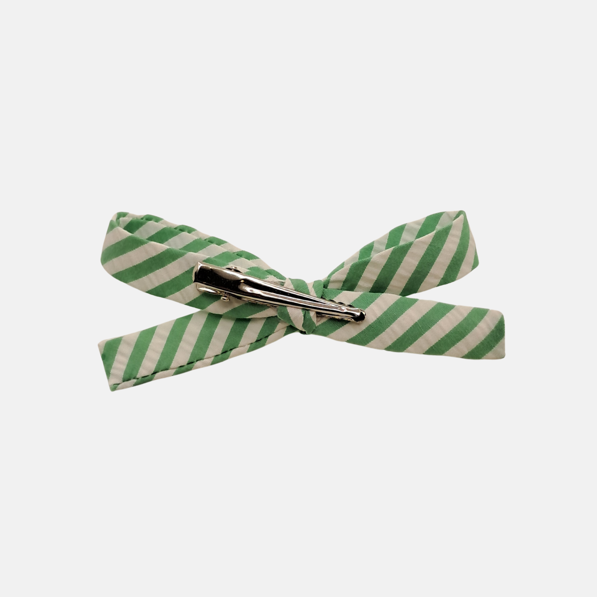 Pinza lazo chic bombé rayas