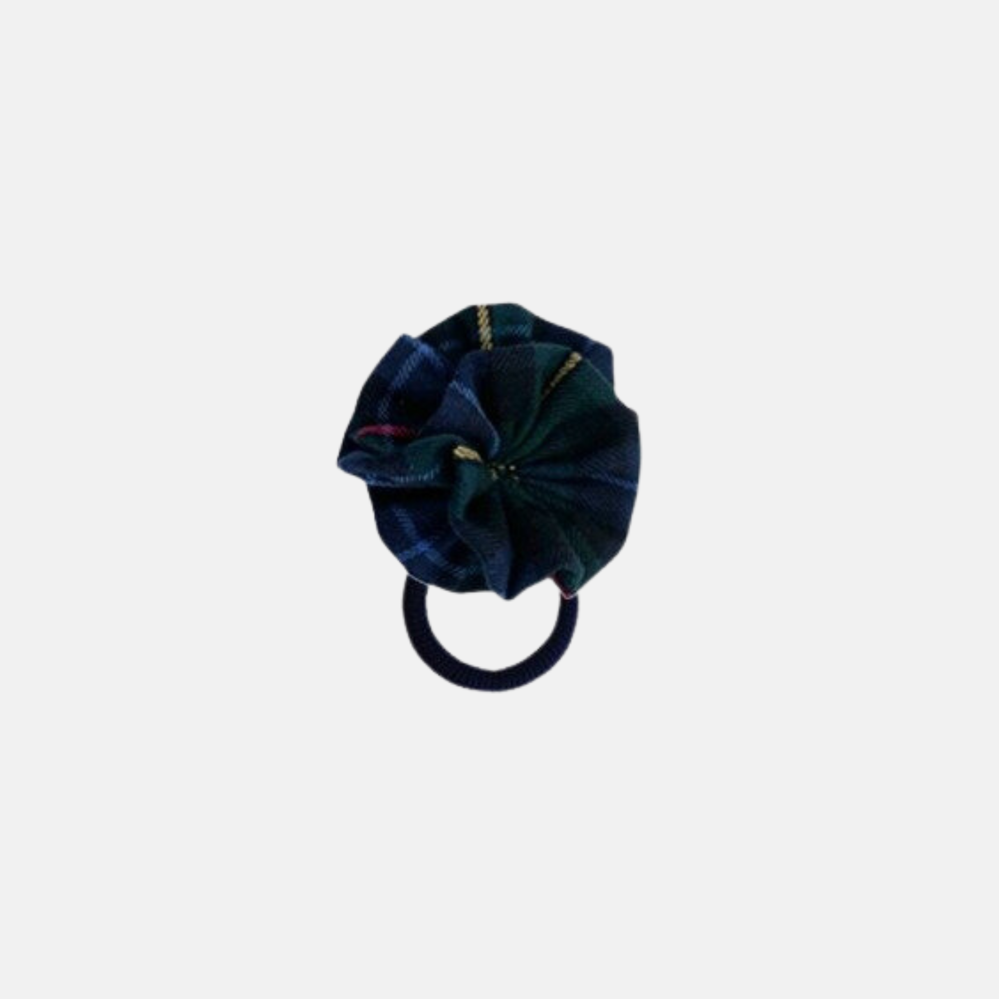 Coletero moña tartan