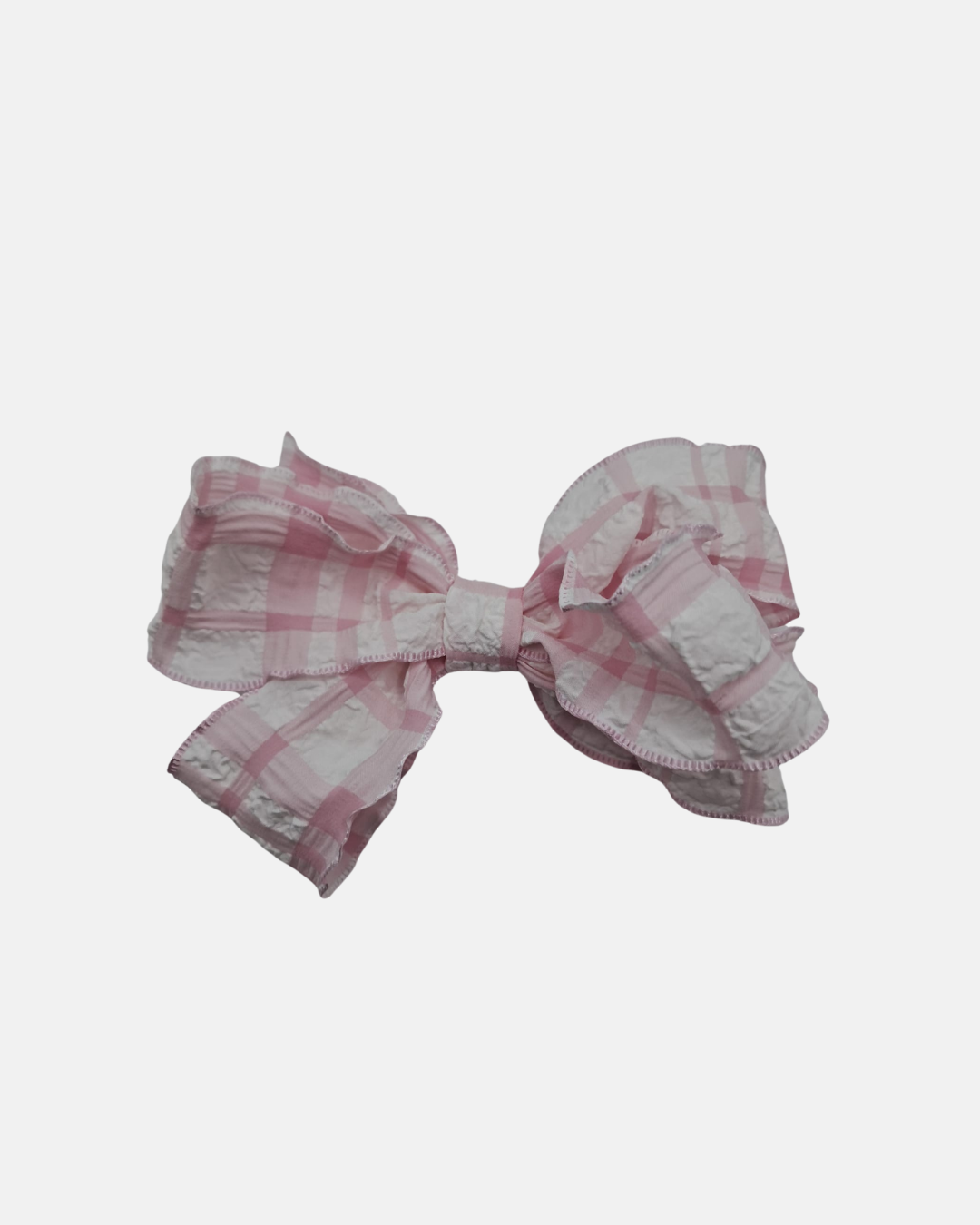 Pinza lazo mariposa bambula cuadros