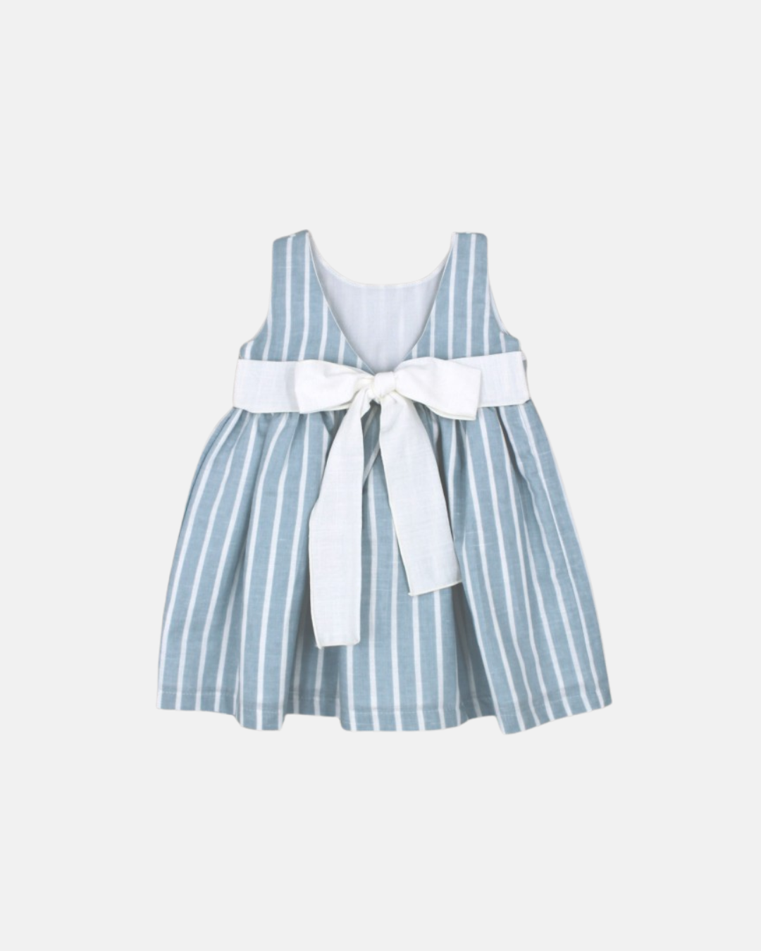 Vestido rayas lazada