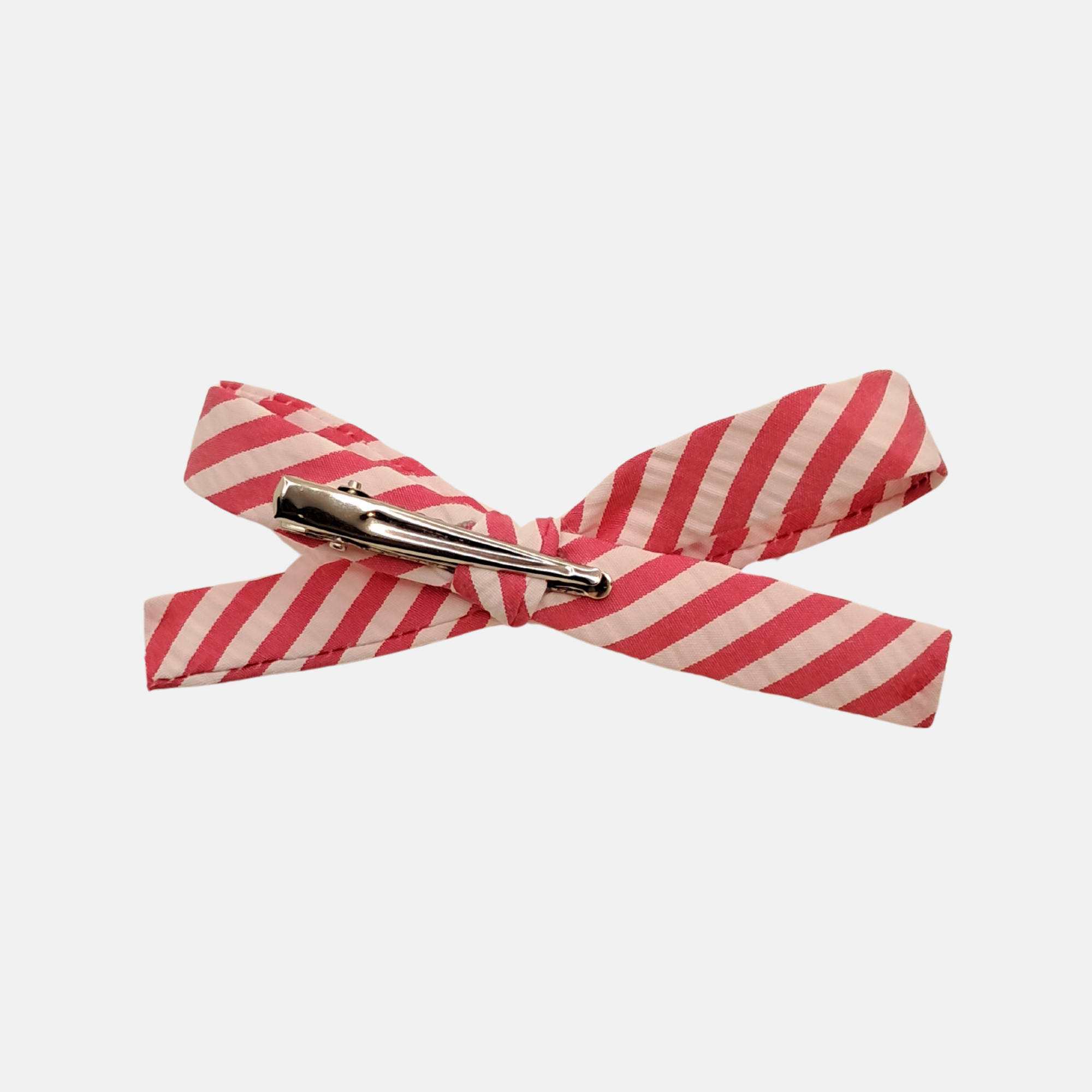 Pinza lazo chic bombé rayas