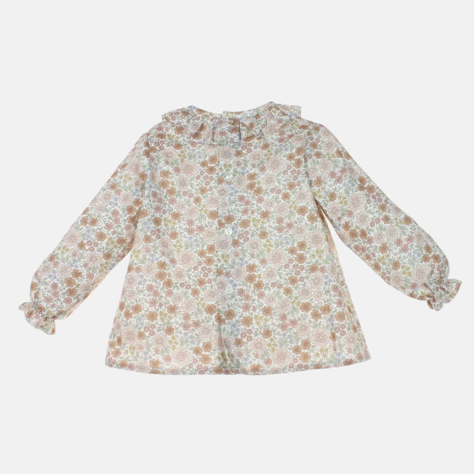 Blusa Liberty Tono Naranjas