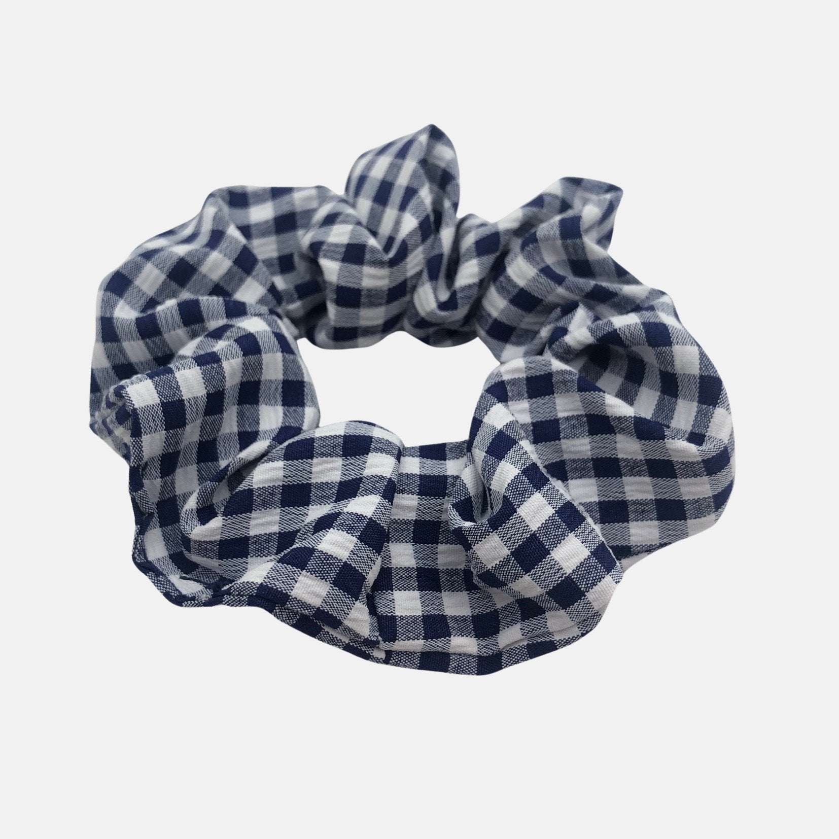 Vichy scrunchie hair tie