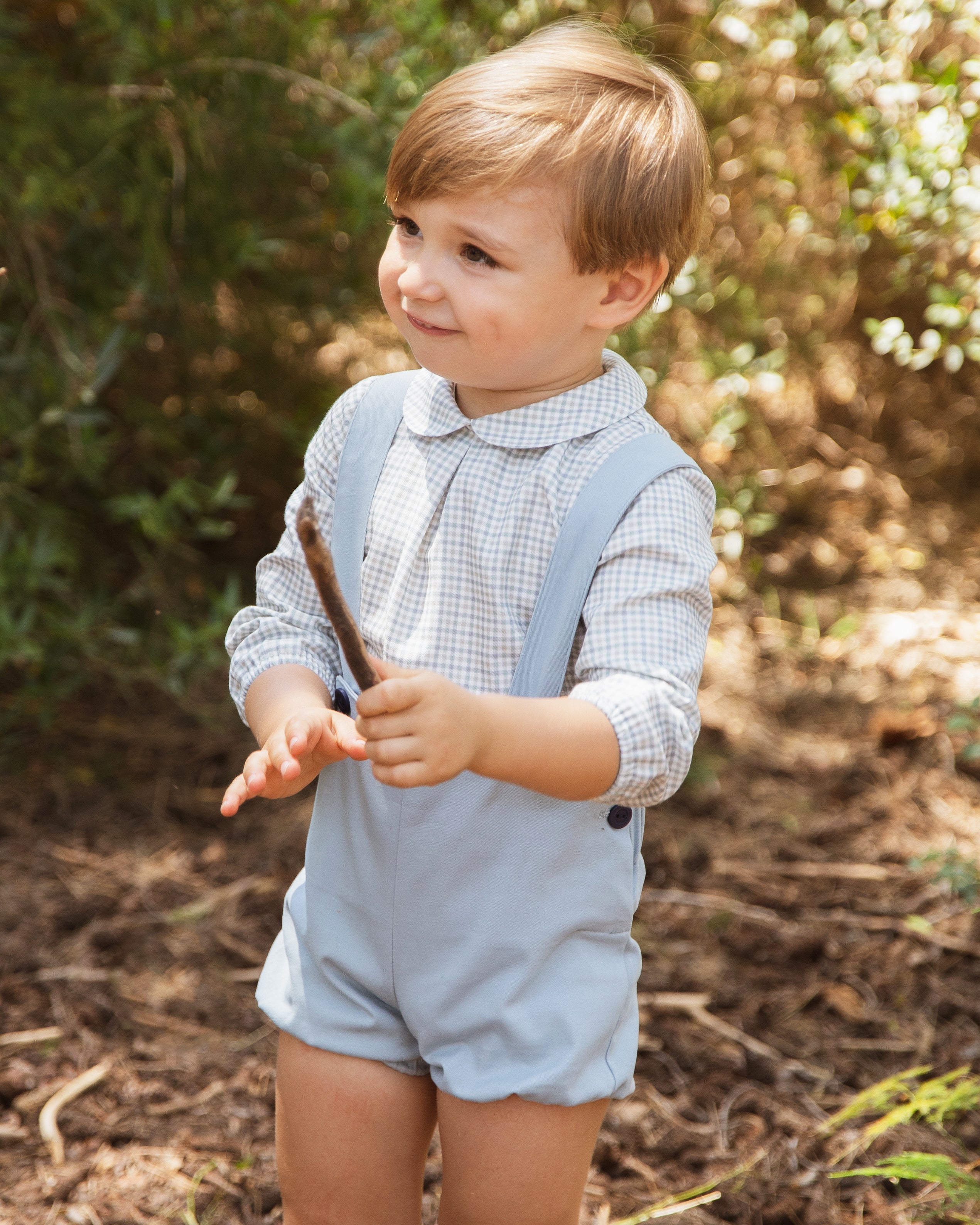 Blusa Cuello Bebé Vichy