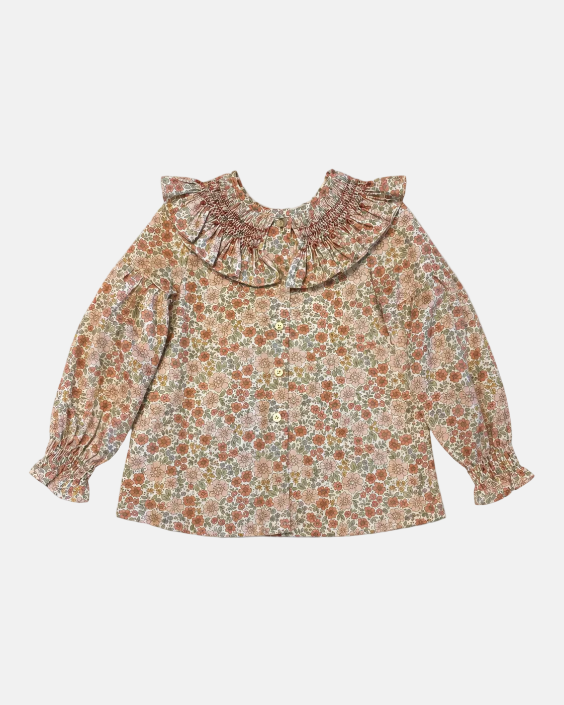 Camisa Liberty Tonos Naranjas