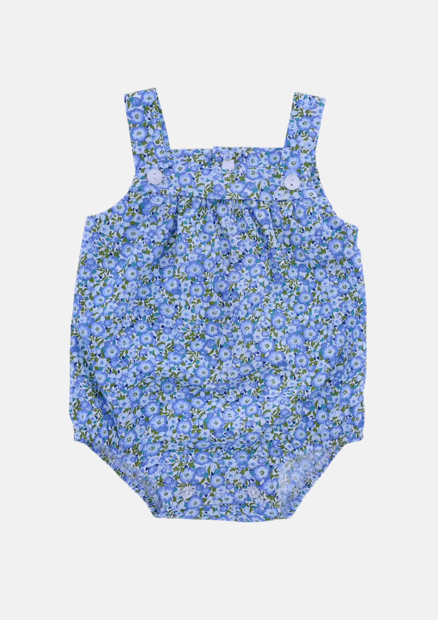 Blue Flower Romper