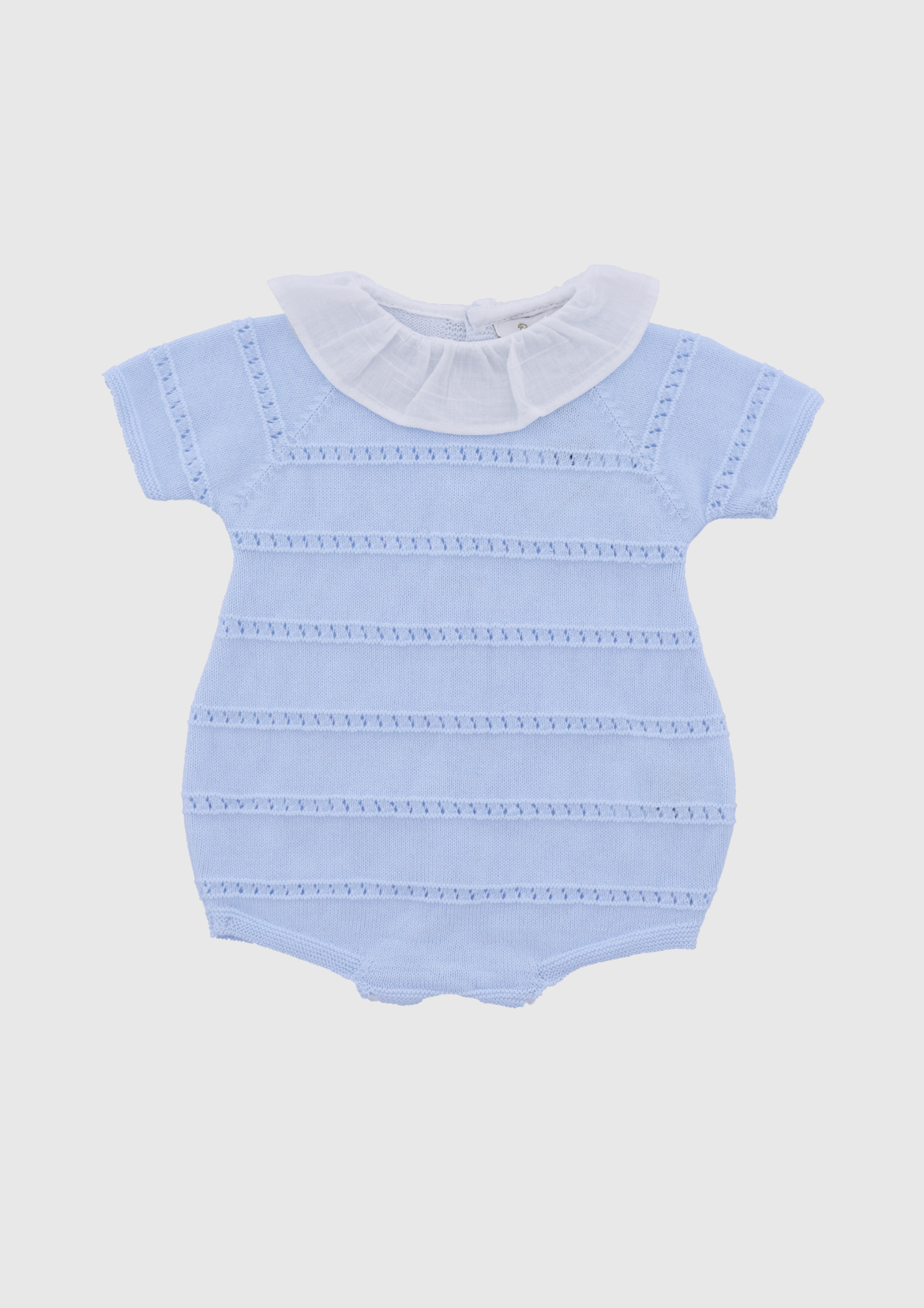 Openwork Short Romper