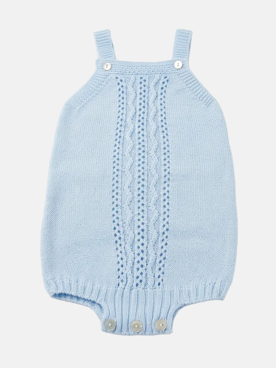 Aran Knit Dungarees