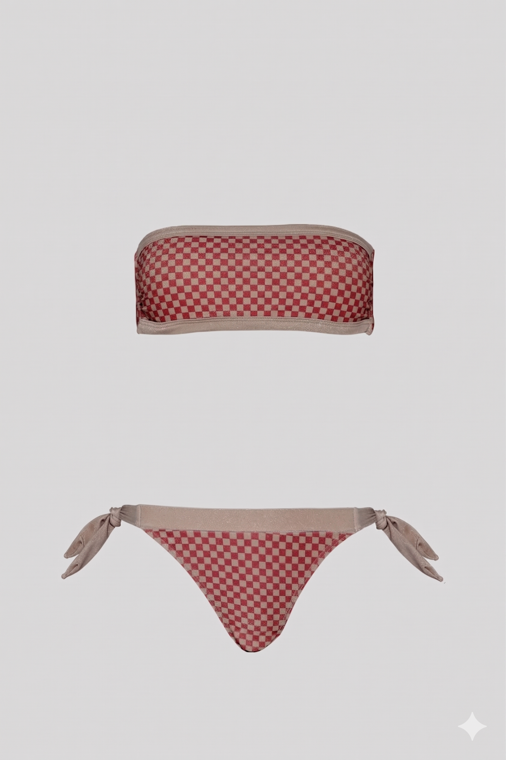 Bikini Bandeau Vichy