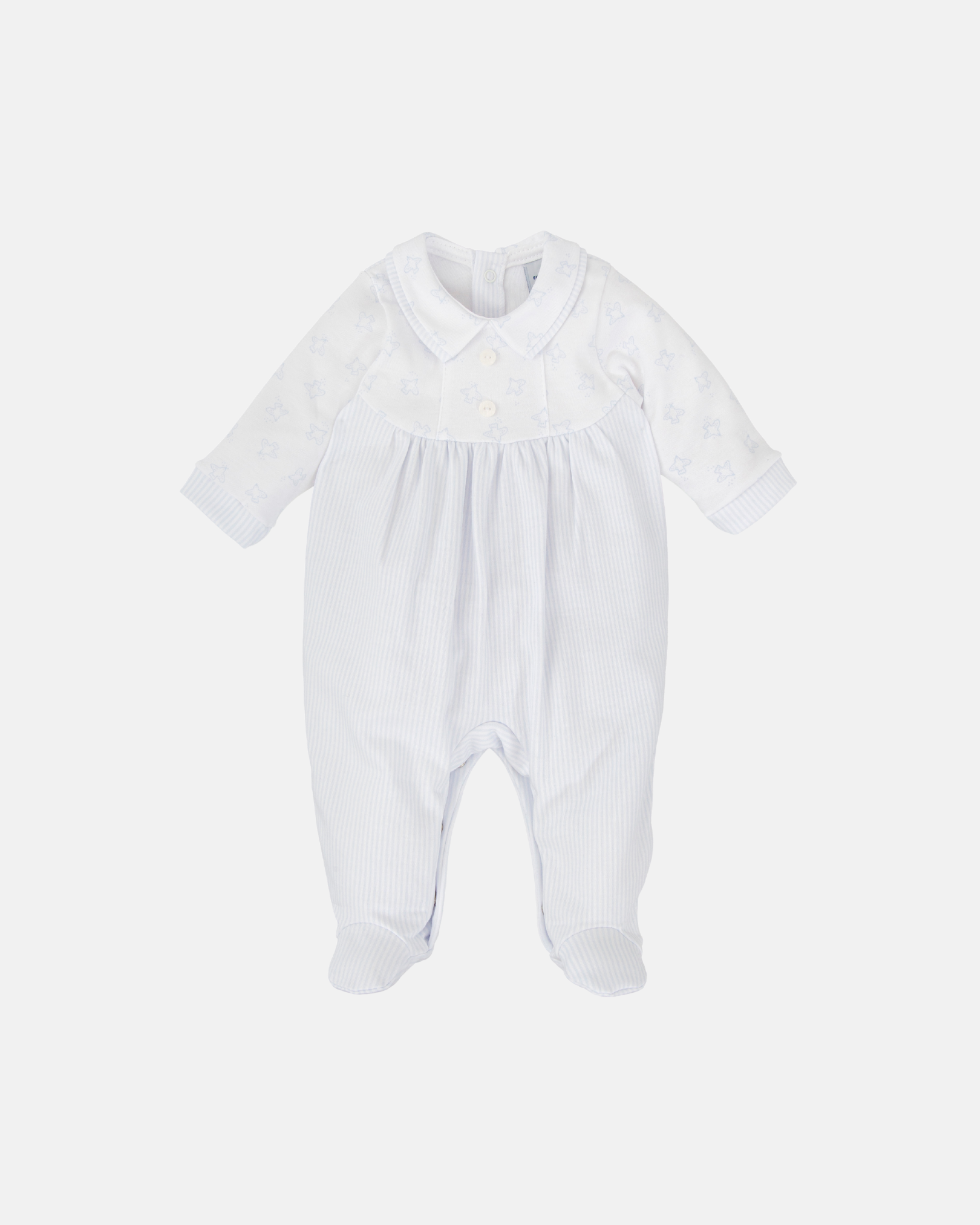 Pelele Cuello Camisa Pajaritos