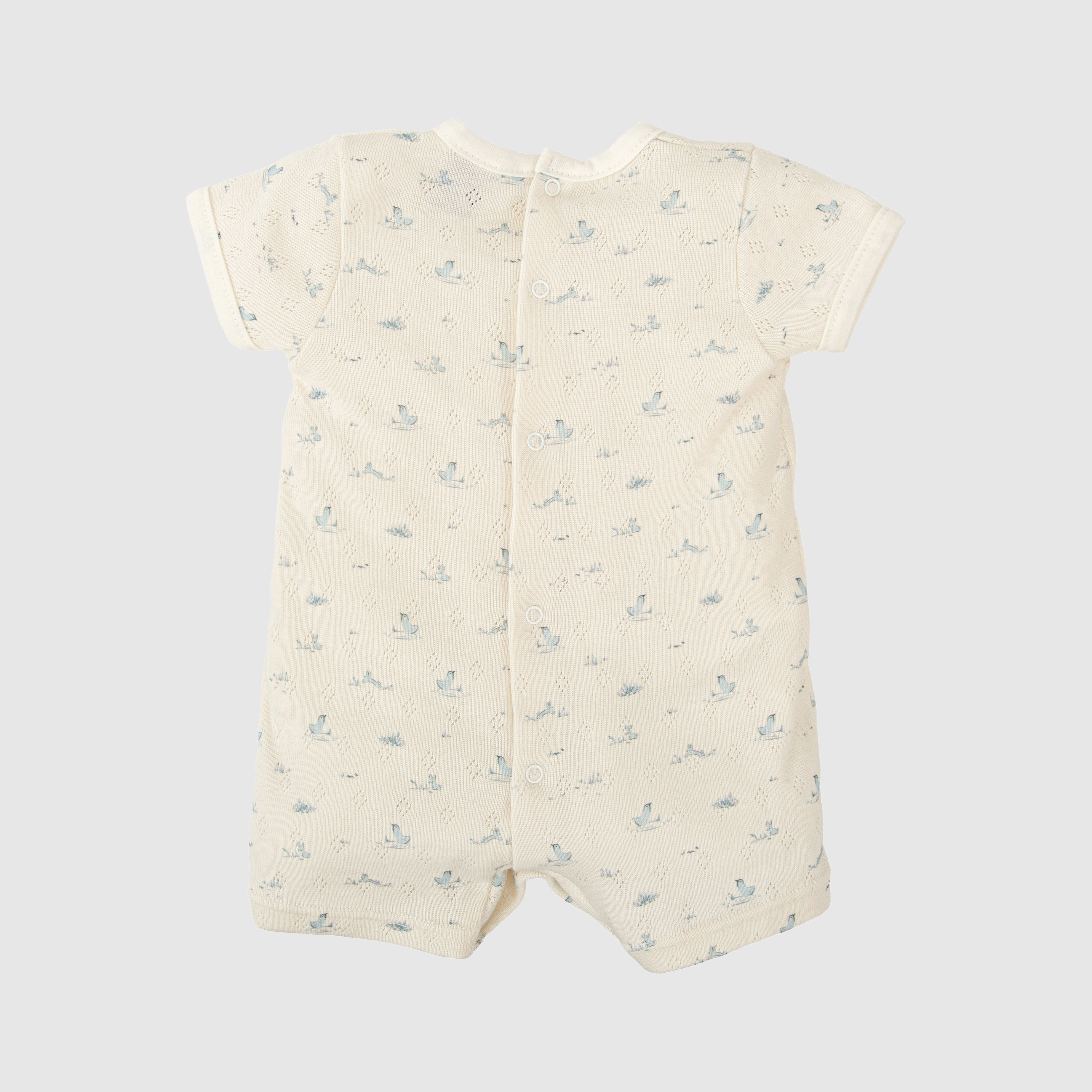 Pijama corto calado patos