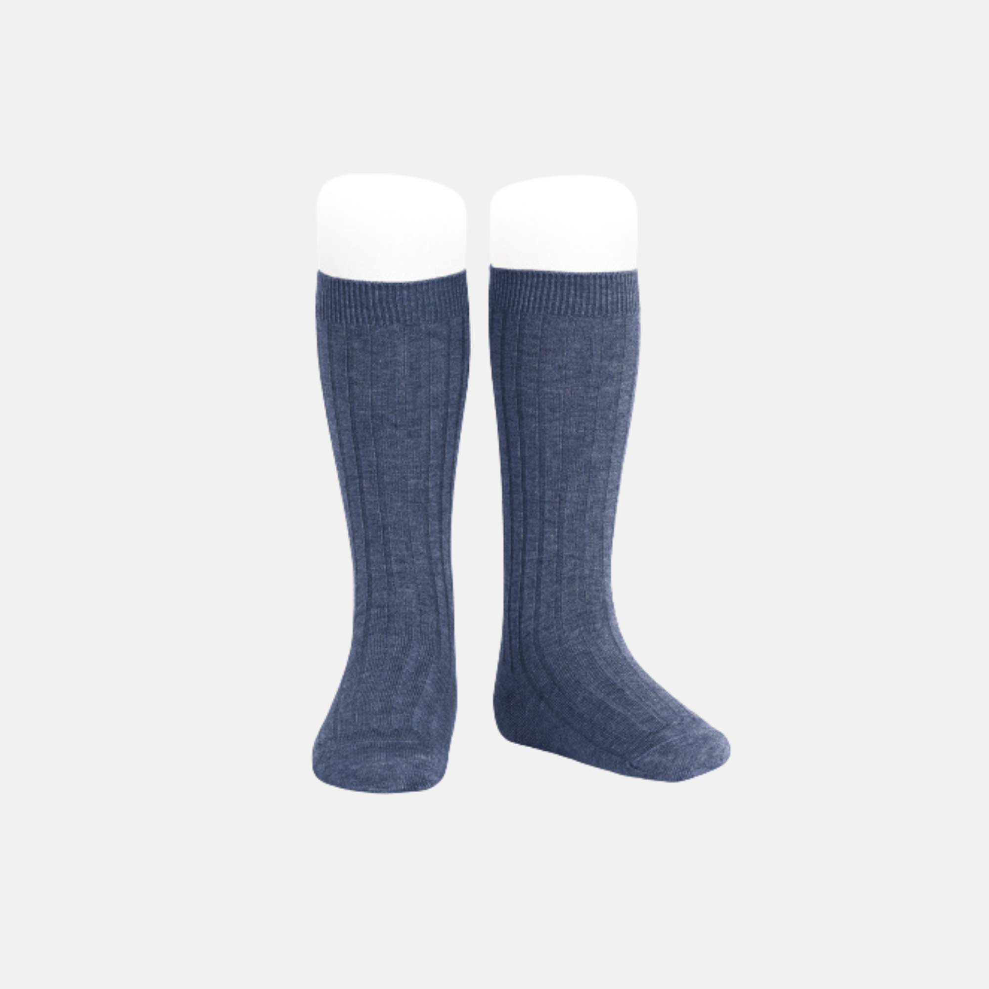 Calcetines largos canalé jeans 490