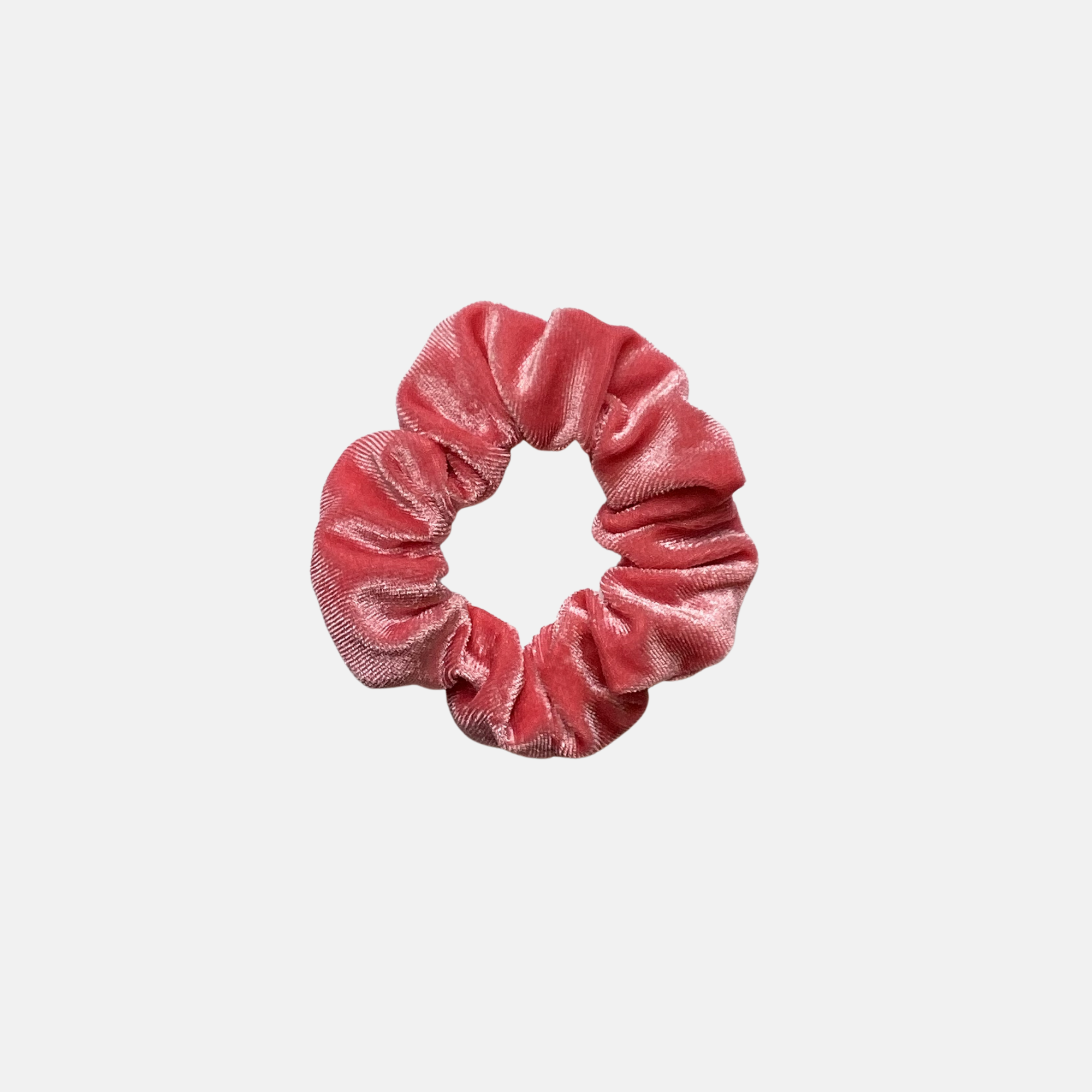 Velvet scrunchie hair tie