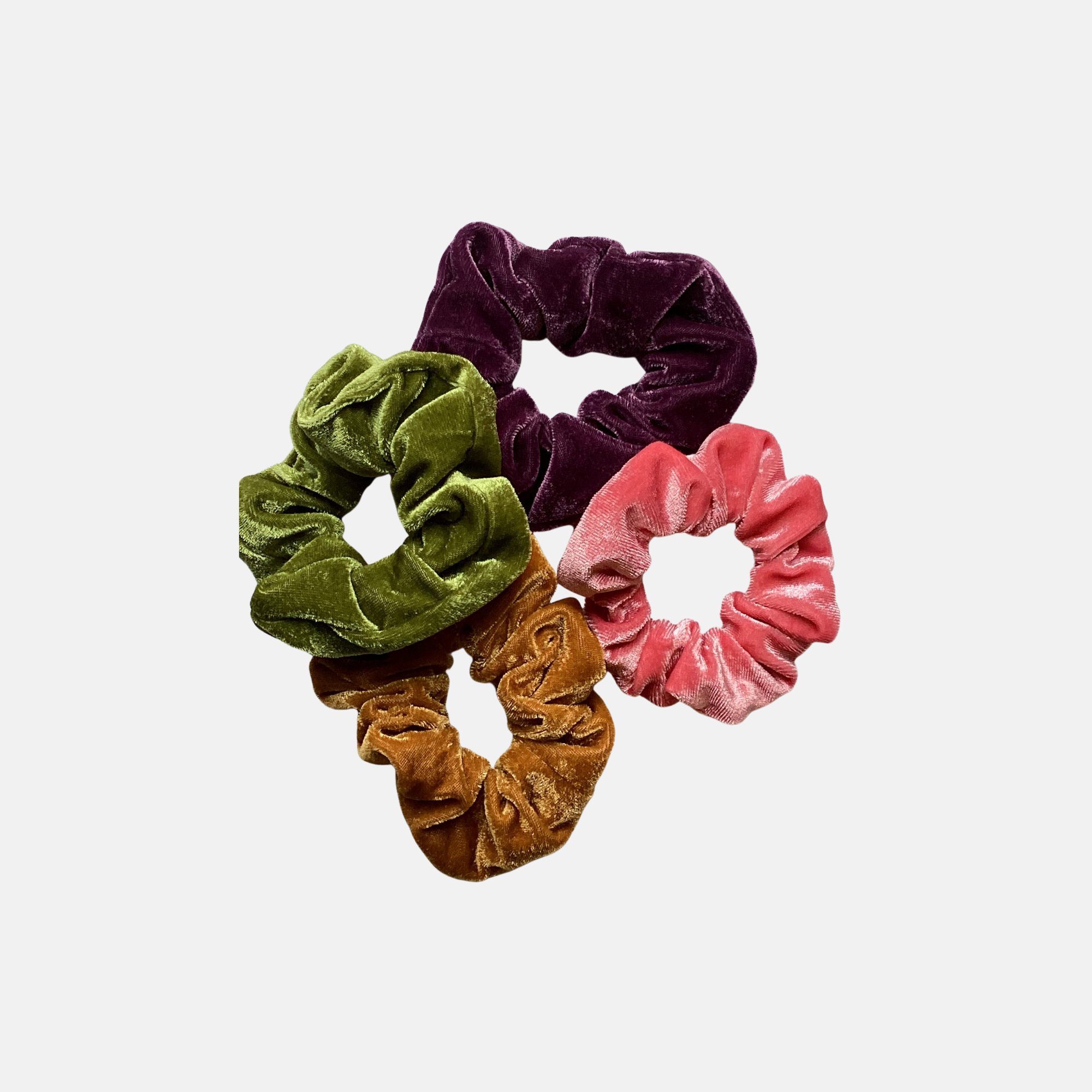 Coletero scrunchie terciopelo