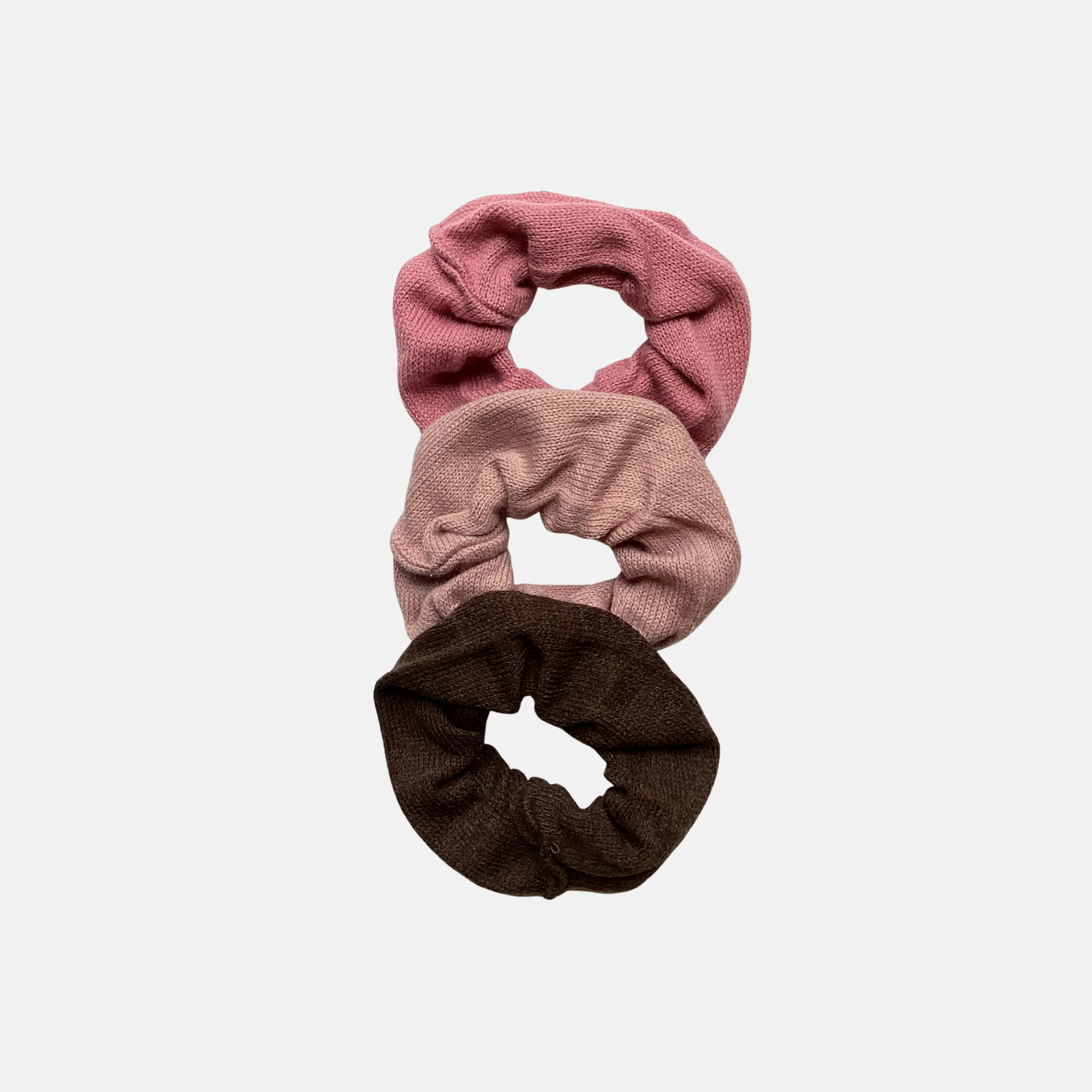 Coletero scrunchie lana