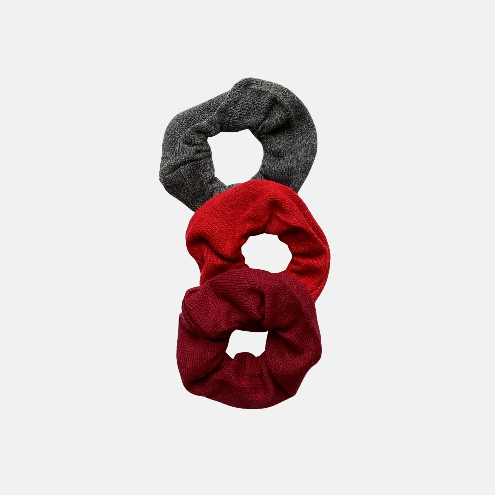 Wool scrunchie