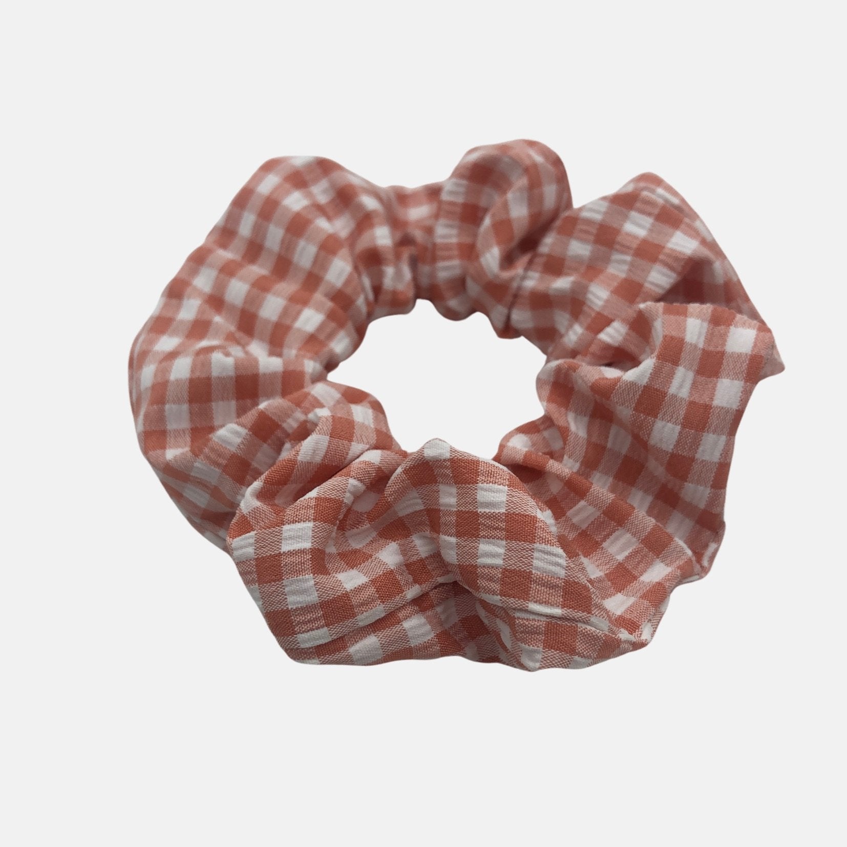 Vichy scrunchie hair tie