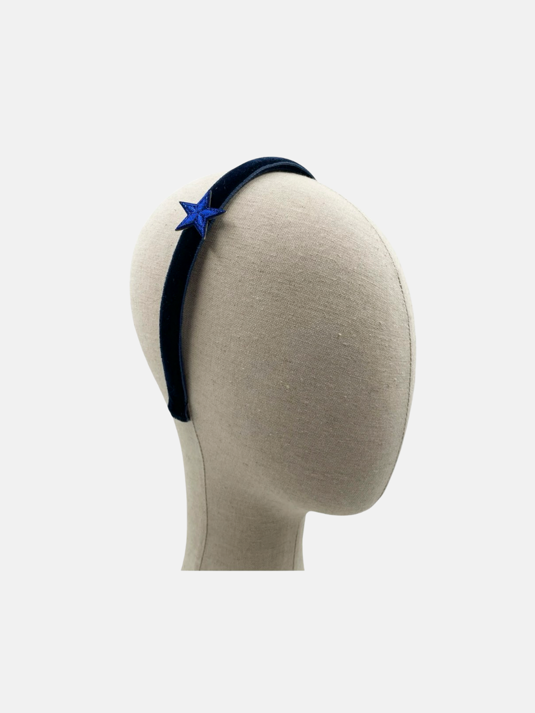 Diadema terciopelo estrella